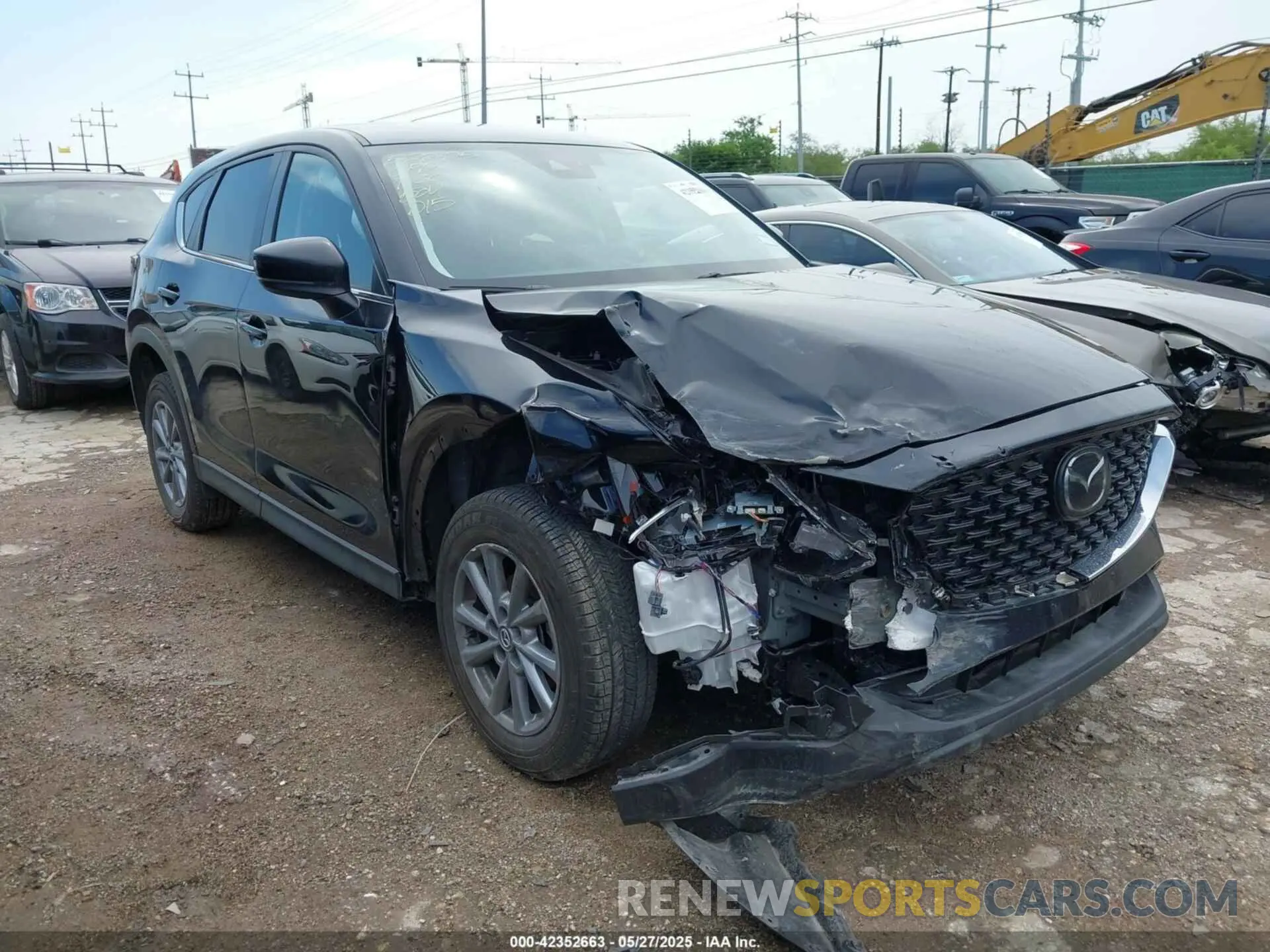 1 Photograph of a damaged car JM3KFBBM4P0221833 MAZDA CX-5 2023
