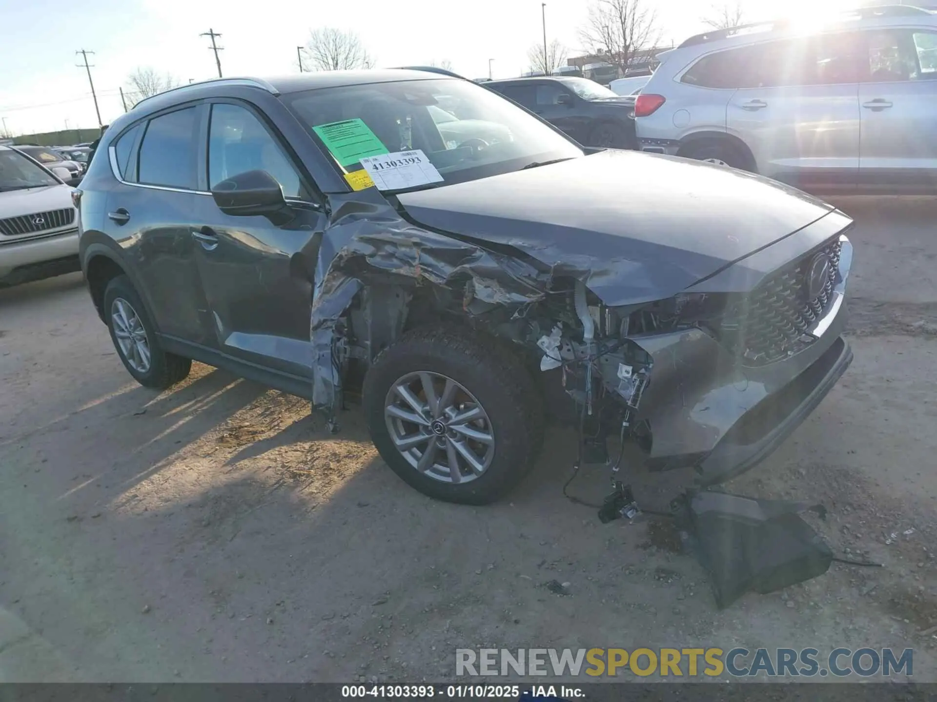 1 Photograph of a damaged car JM3KFBBM7P0176046 MAZDA CX-5 2023