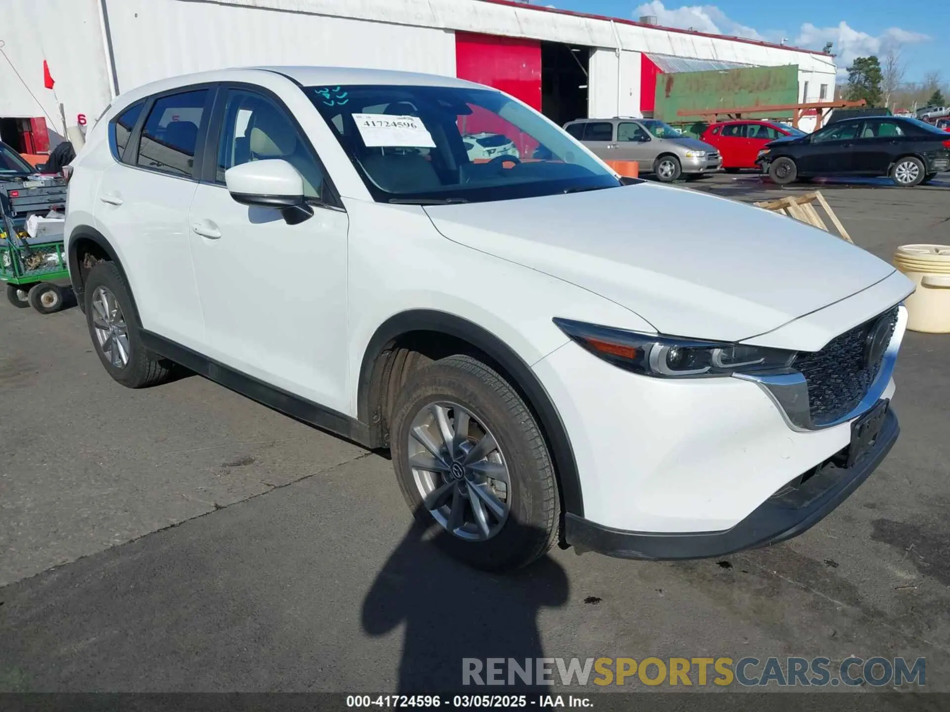 1 Photograph of a damaged car JM3KFBBM9P0142478 MAZDA CX-5 2023