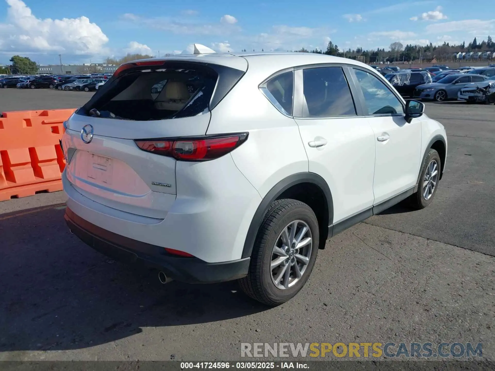 4 Photograph of a damaged car JM3KFBBM9P0142478 MAZDA CX-5 2023