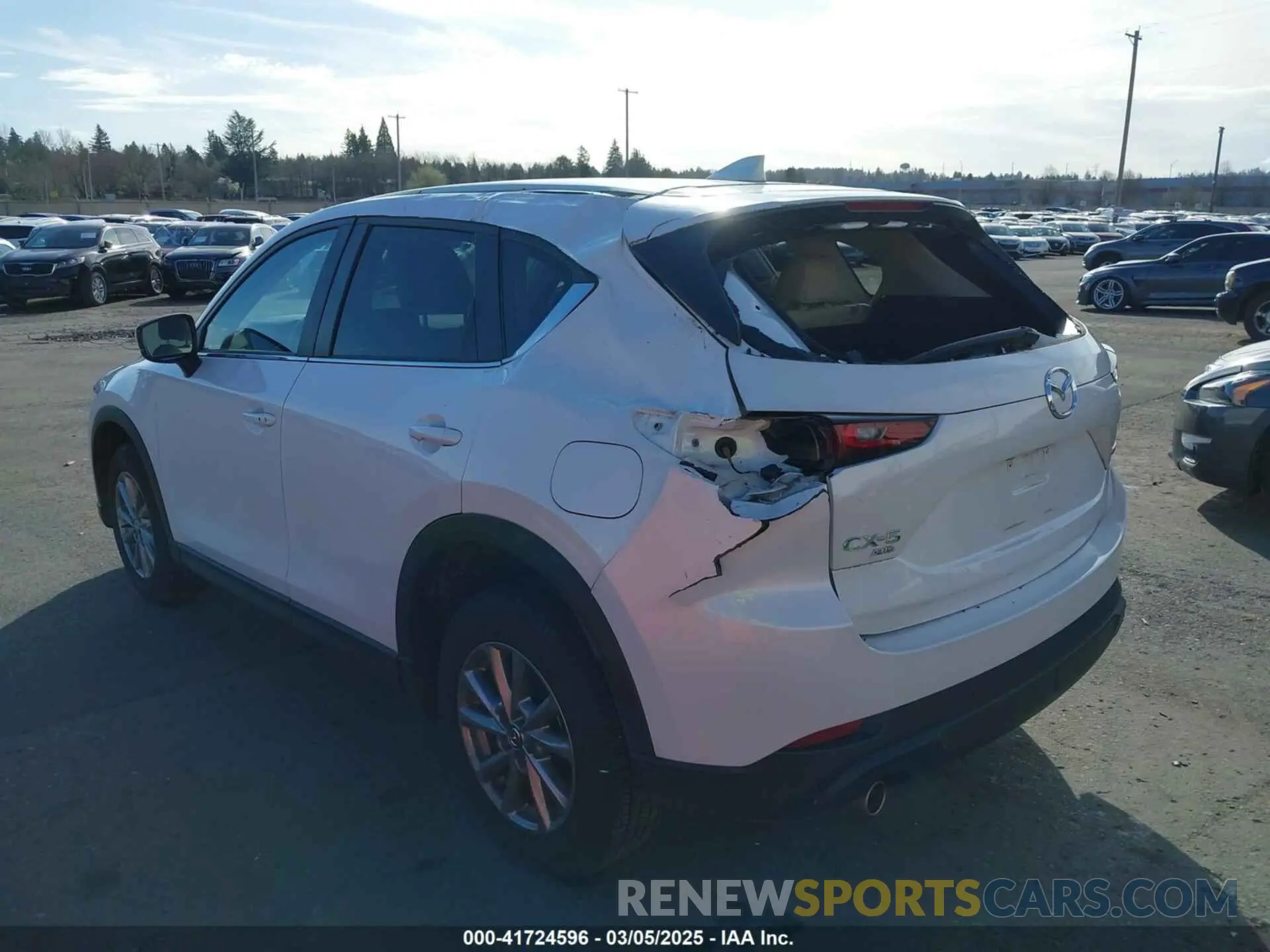 6 Photograph of a damaged car JM3KFBBM9P0142478 MAZDA CX-5 2023