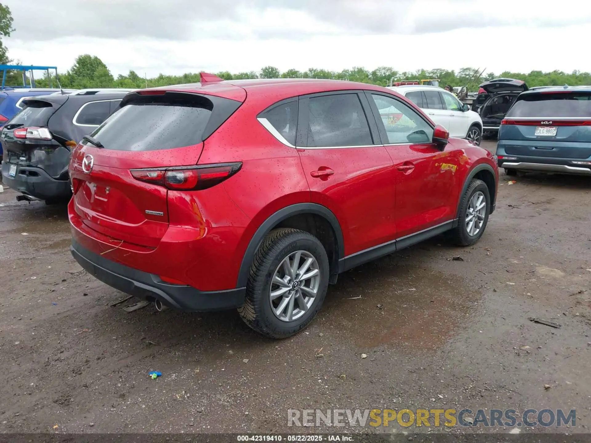 4 Photograph of a damaged car JM3KFBBM9P0203666 MAZDA CX-5 2023