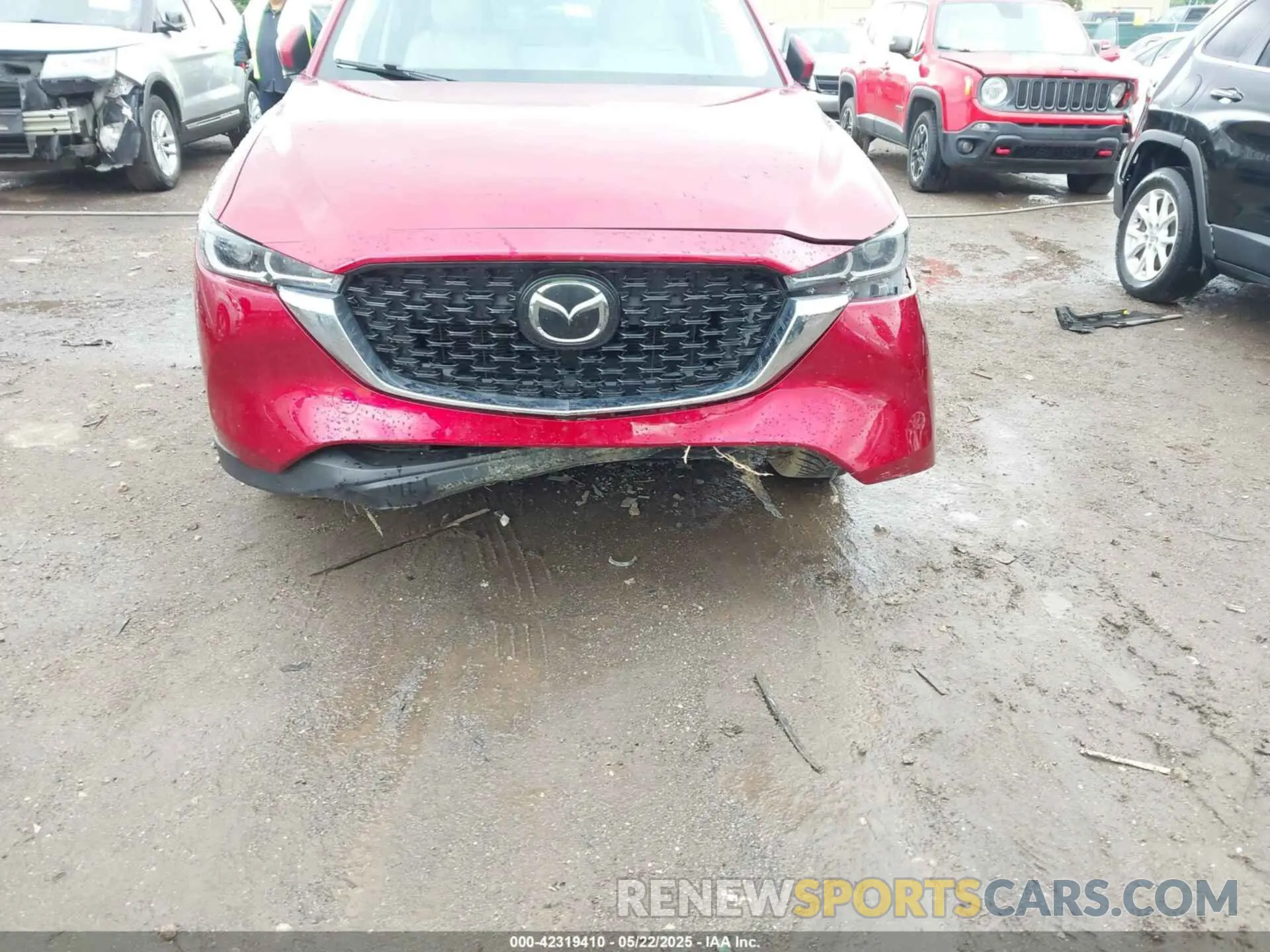 6 Photograph of a damaged car JM3KFBBM9P0203666 MAZDA CX-5 2023