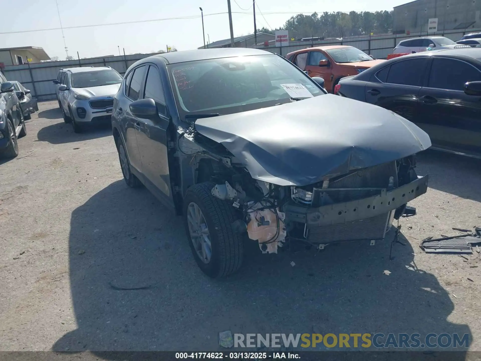 1 Photograph of a damaged car JM3KFBBMXP0169205 MAZDA CX-5 2023