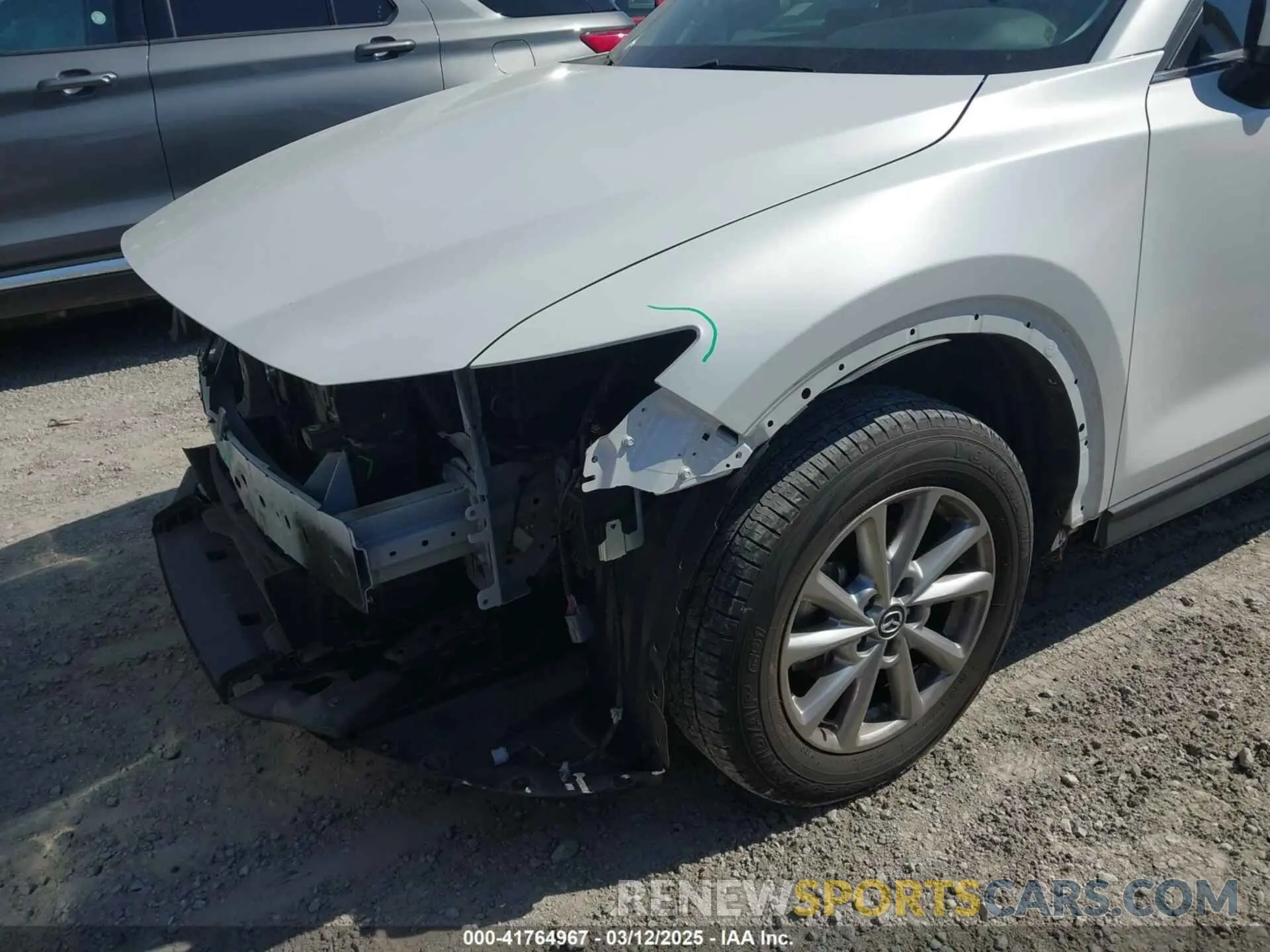 6 Photograph of a damaged car JM3KFBBMXP0170628 MAZDA CX-5 2023