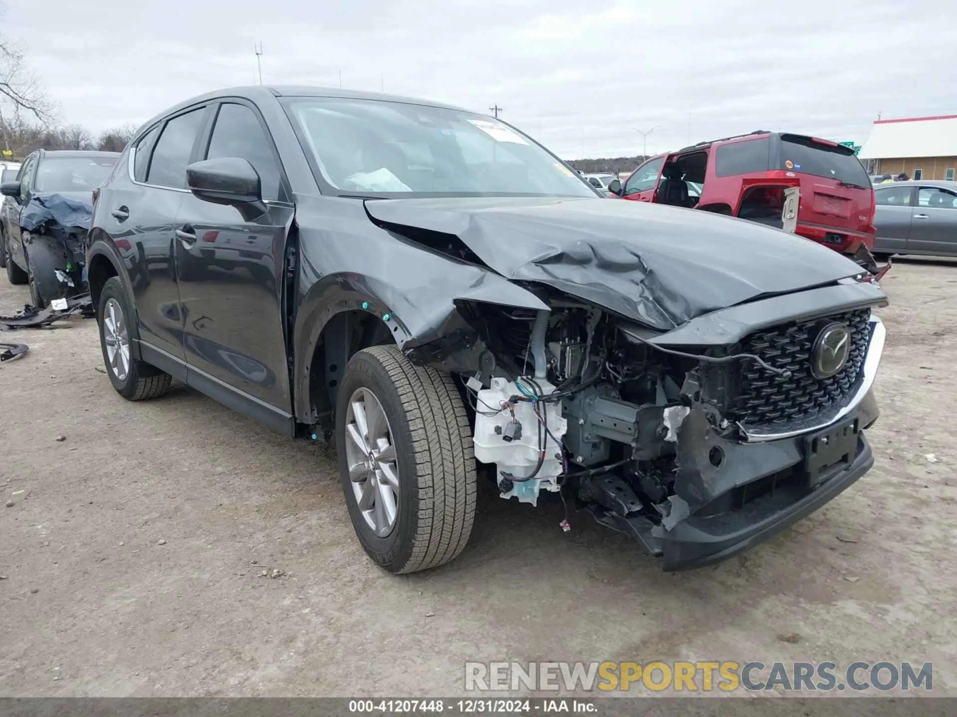1 Photograph of a damaged car JM3KFBBMXP0237017 MAZDA CX-5 2023