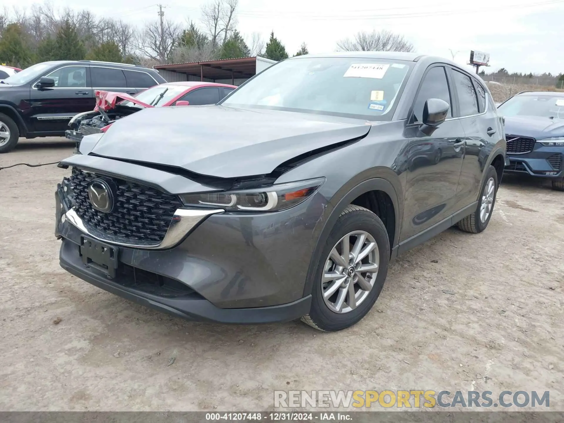 2 Photograph of a damaged car JM3KFBBMXP0237017 MAZDA CX-5 2023