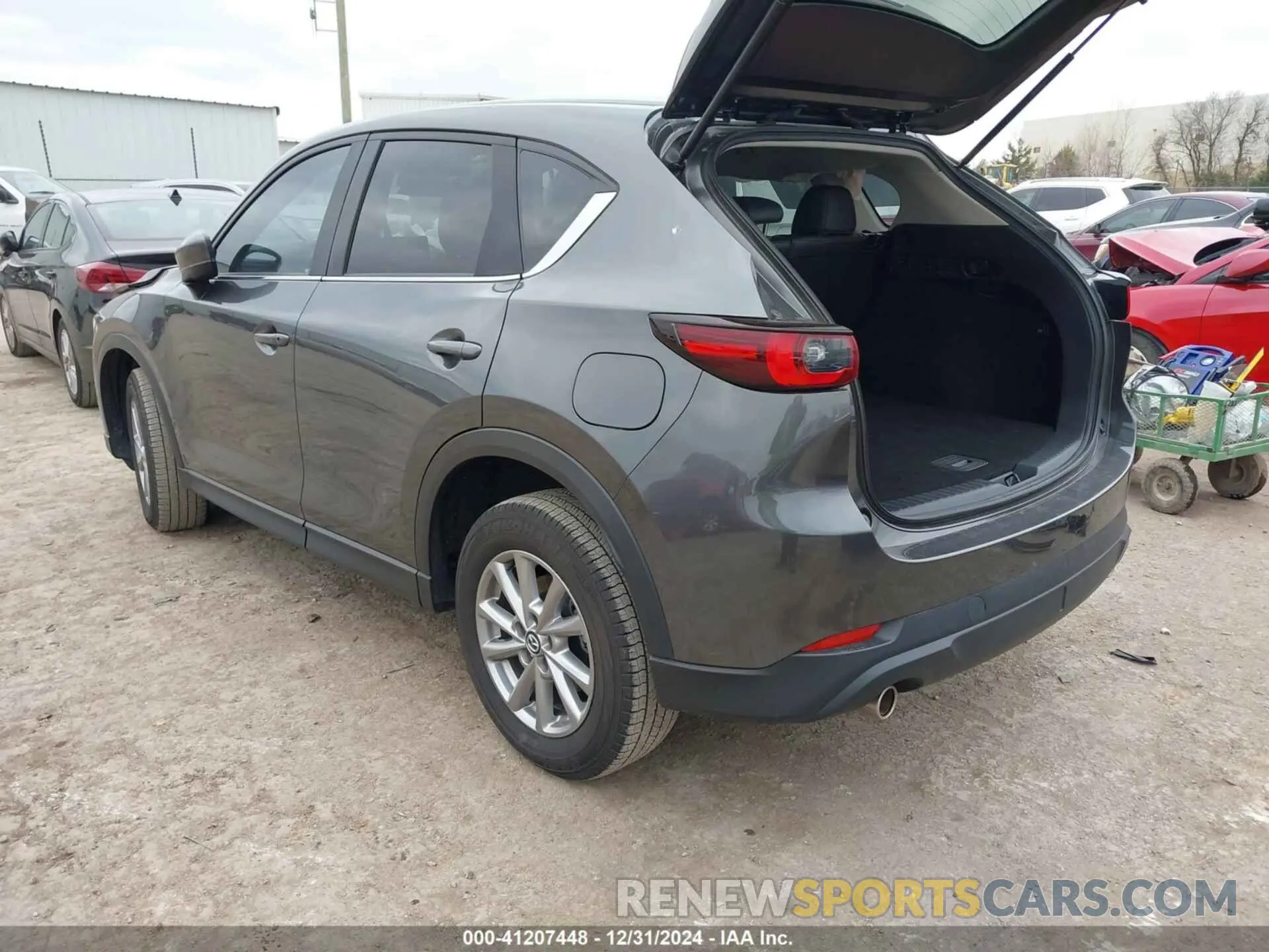 3 Photograph of a damaged car JM3KFBBMXP0237017 MAZDA CX-5 2023
