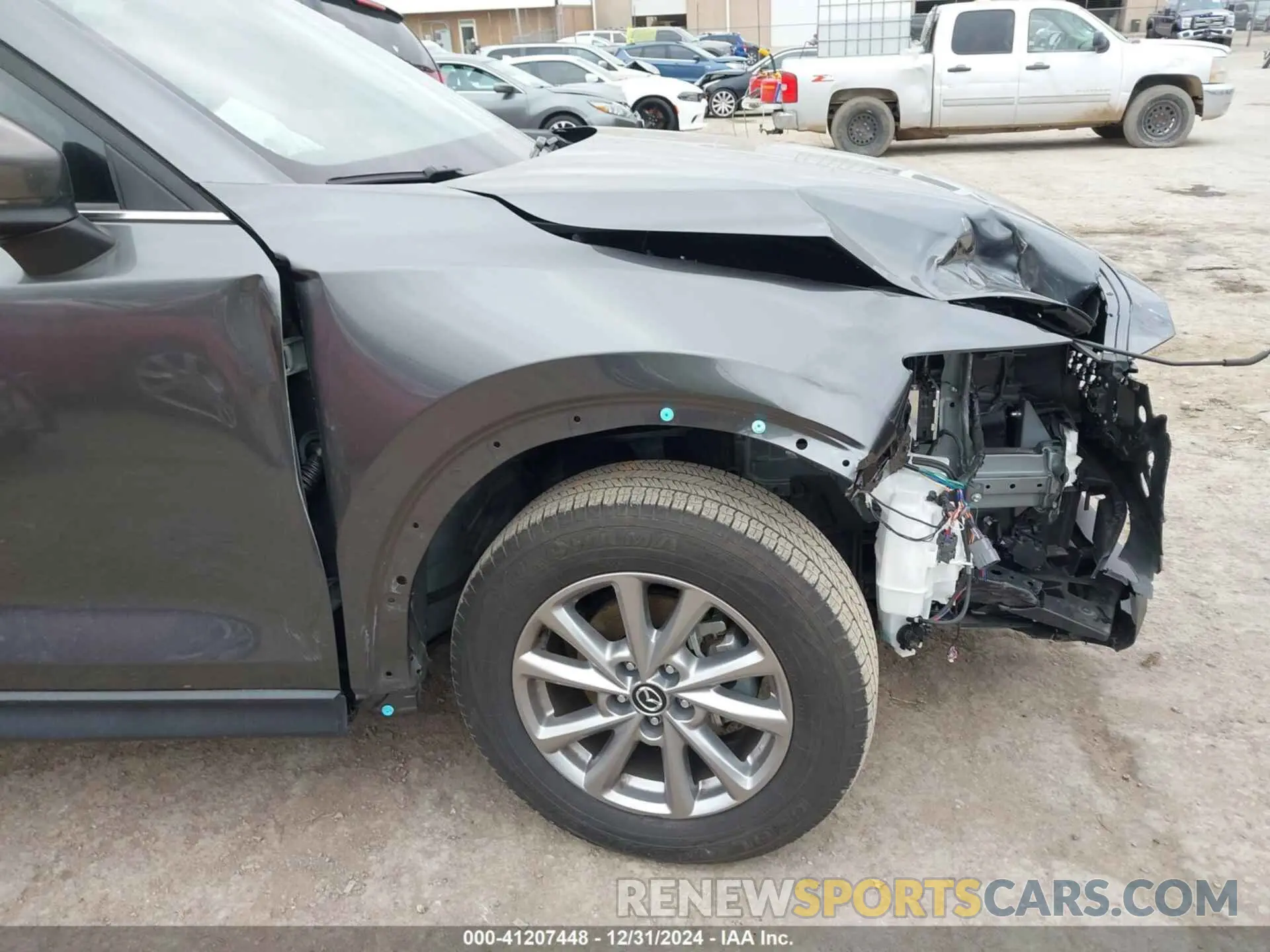 6 Photograph of a damaged car JM3KFBBMXP0237017 MAZDA CX-5 2023