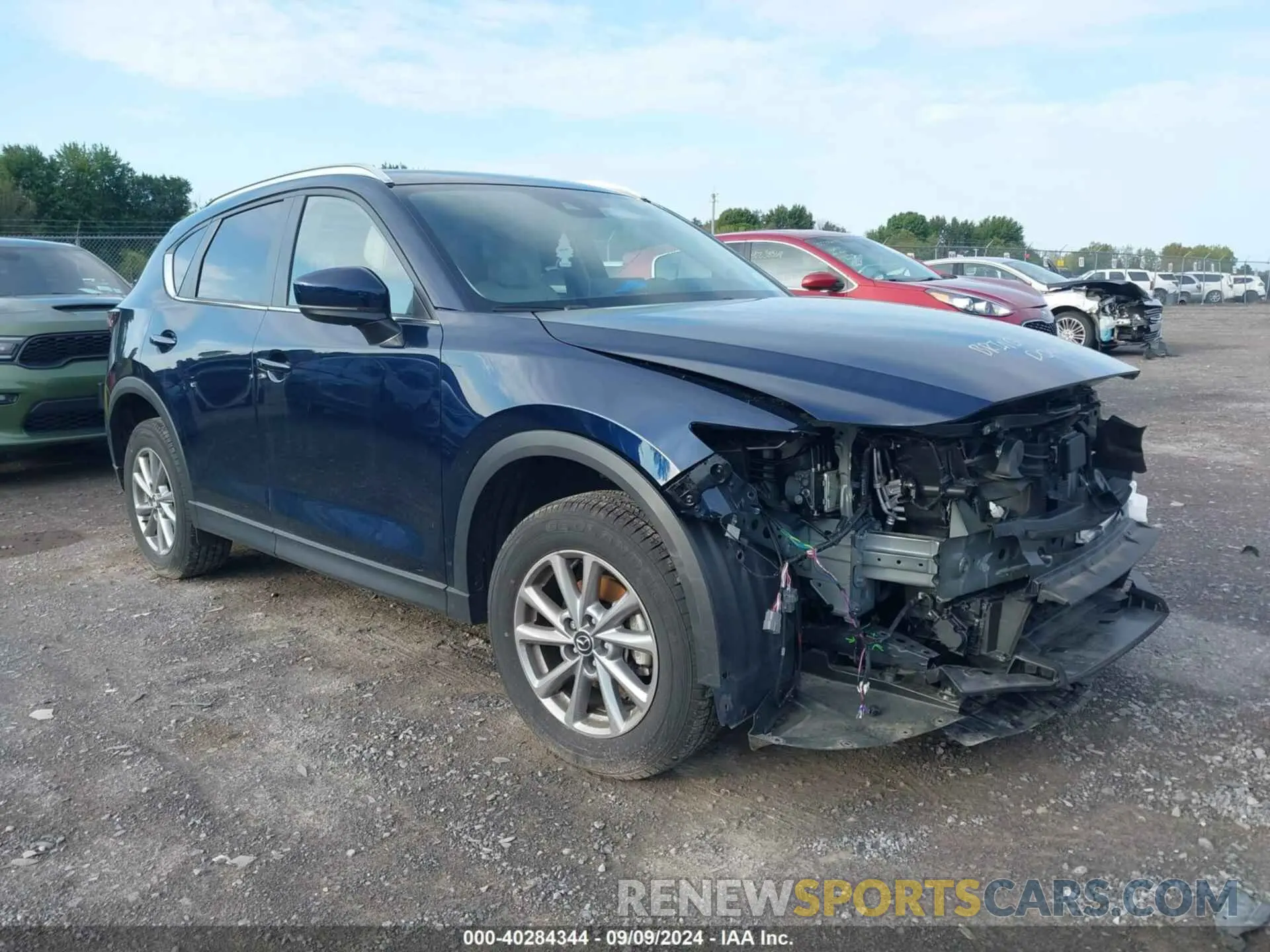 1 Фотография поврежденного автомобиля JM3KFBCM0P0189994 MAZDA CX-5 2023