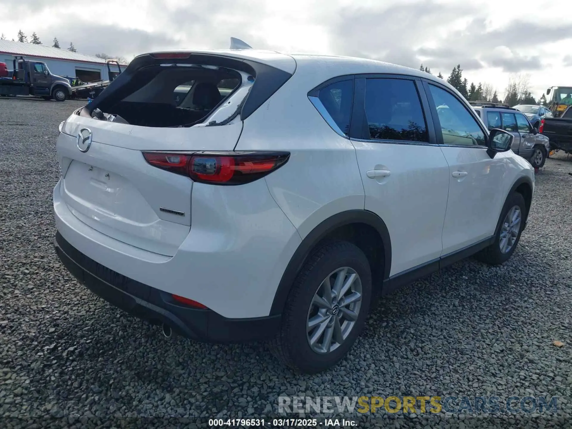 4 Photograph of a damaged car JM3KFBCM0P0252544 MAZDA CX-5 2023