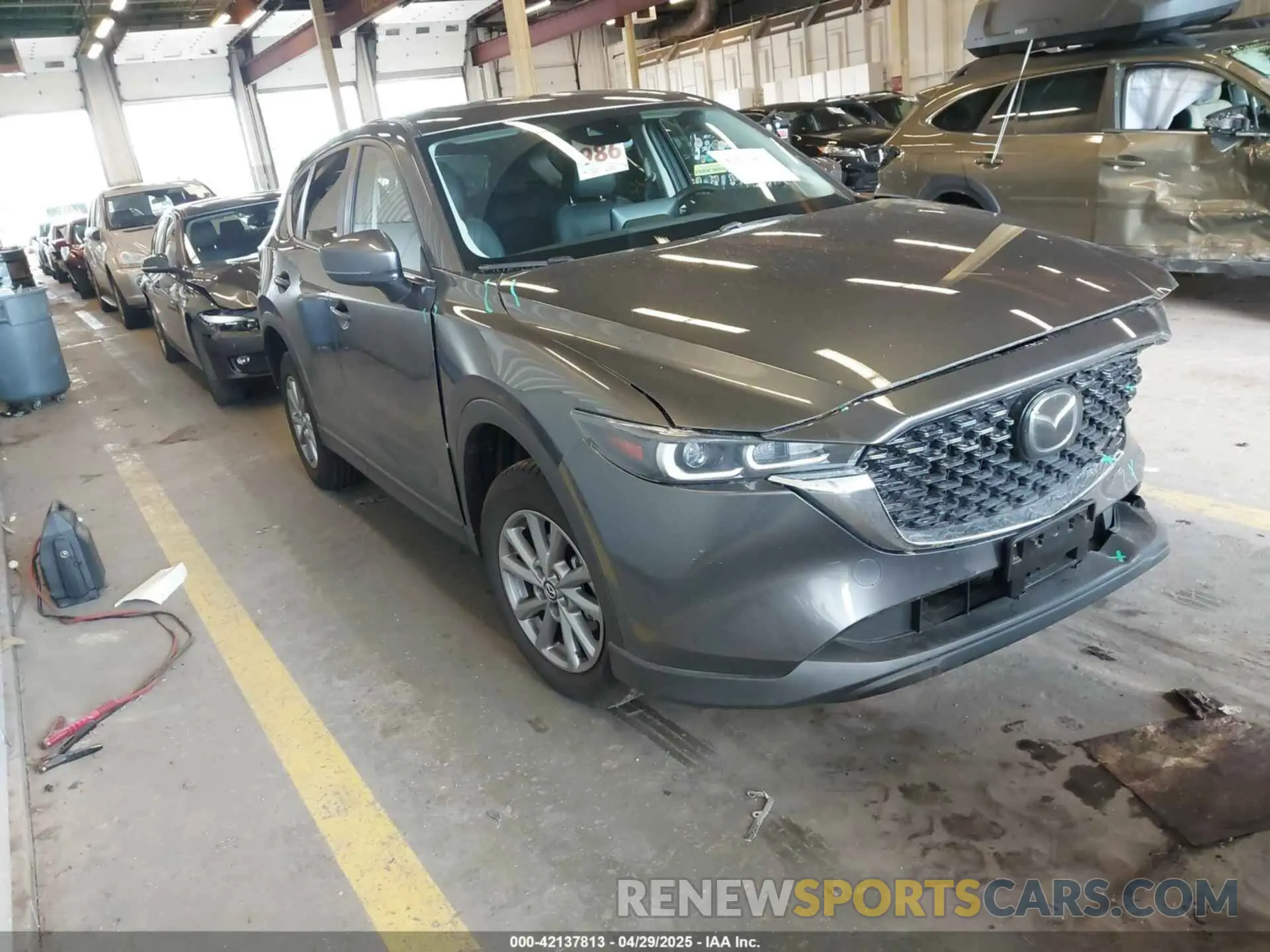 1 Photograph of a damaged car JM3KFBCM4P0247685 MAZDA CX-5 2023