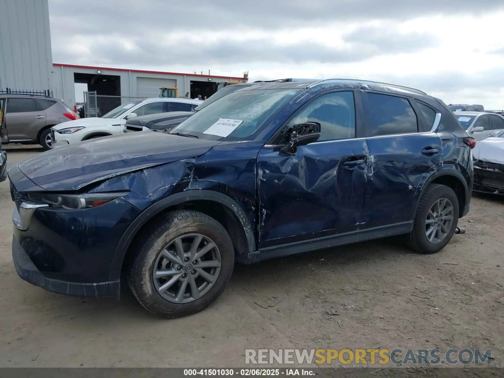 6 Photograph of a damaged car JM3KFBCM4P0288155 MAZDA CX-5 2023