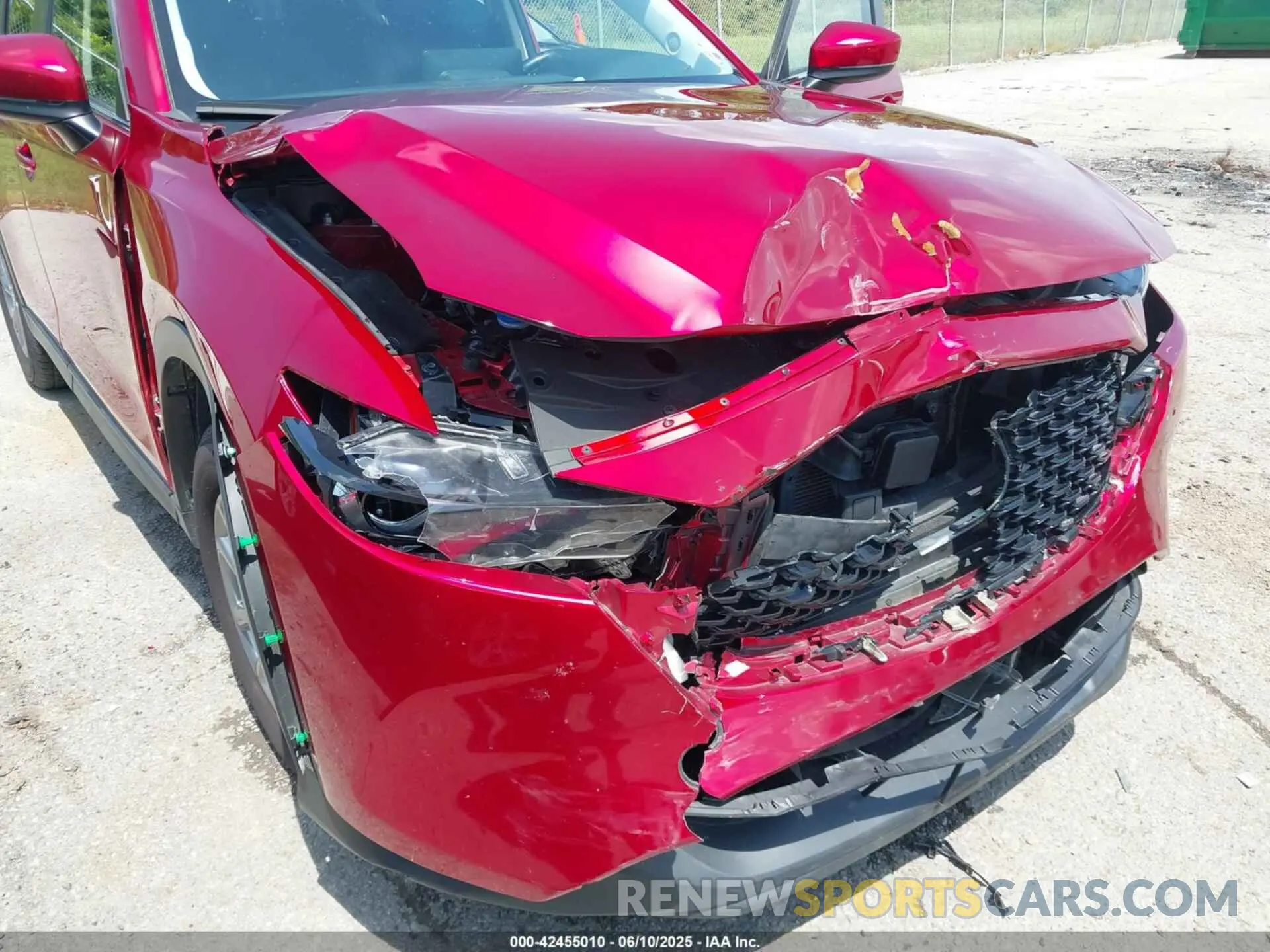 6 Photograph of a damaged car JM3KFBCM5P0134148 MAZDA CX-5 2023