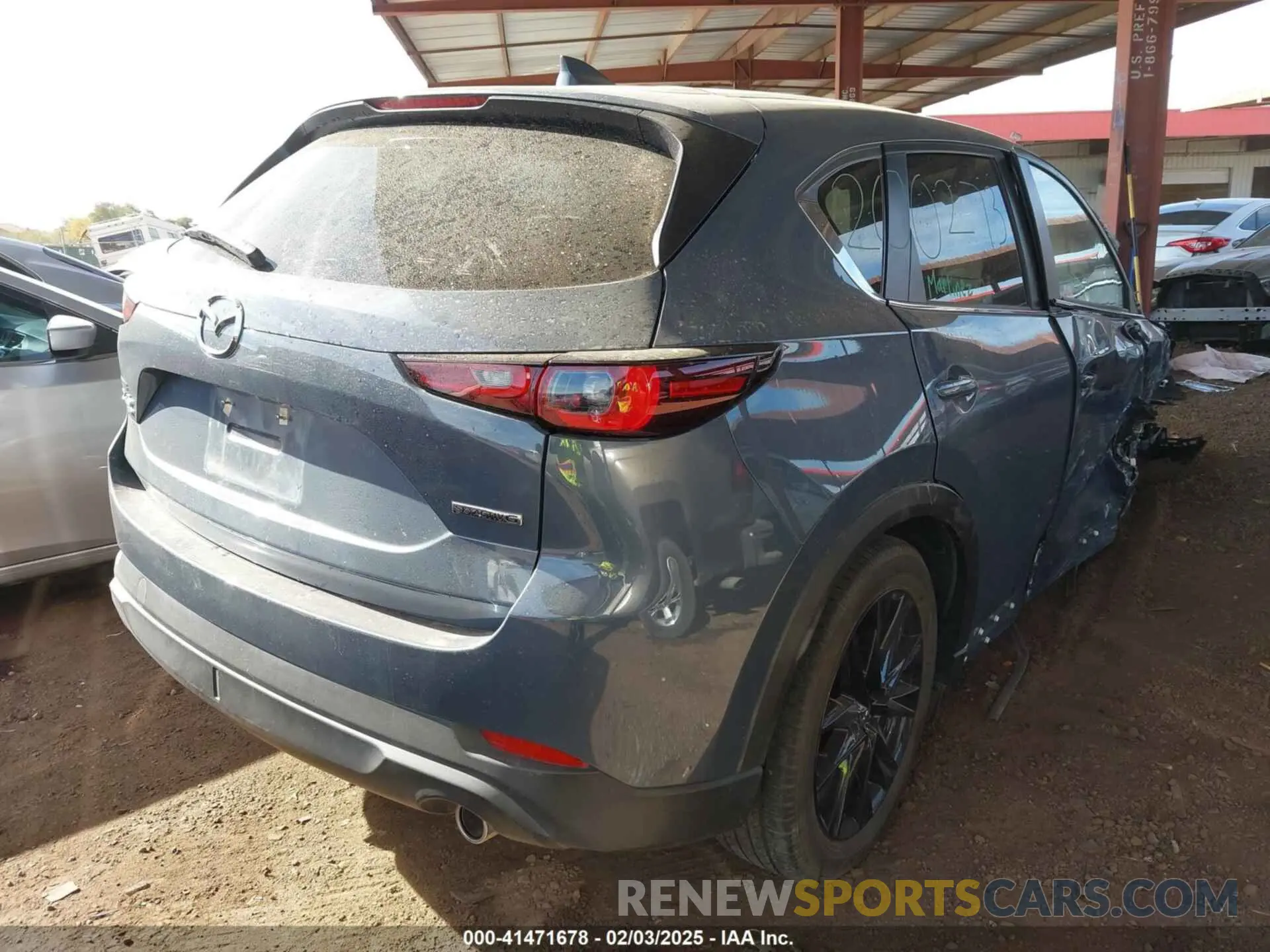 4 Фотография поврежденного автомобиля JM3KFBCM5P0155937 MAZDA CX-5 2023