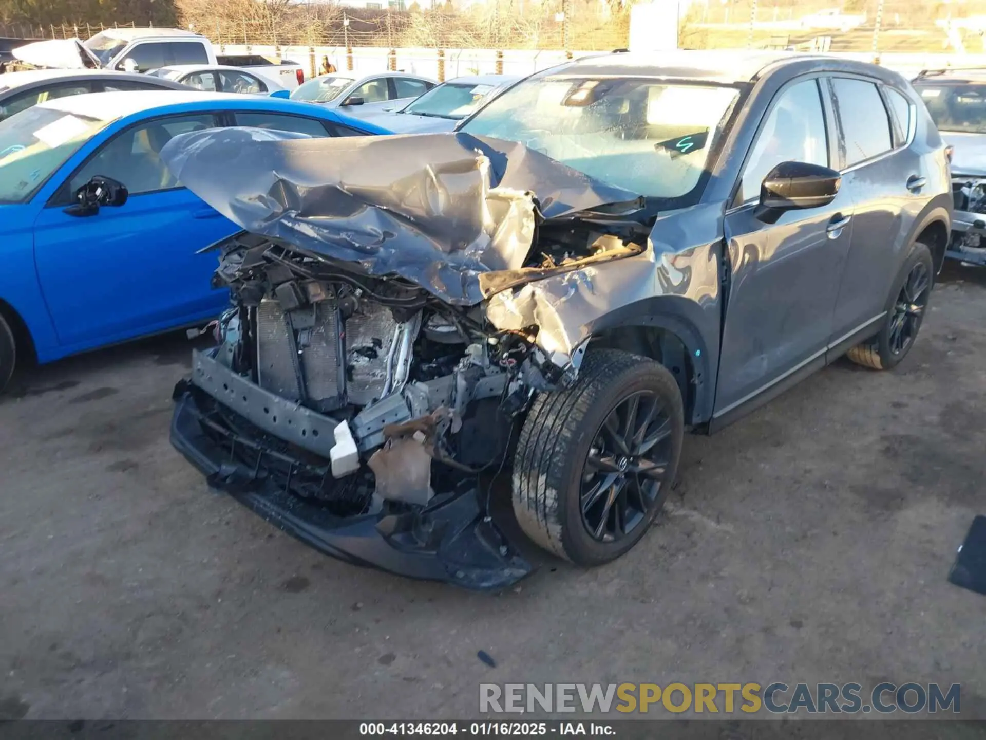 2 Фотография поврежденного автомобиля JM3KFBCM5P0242057 MAZDA CX-5 2023