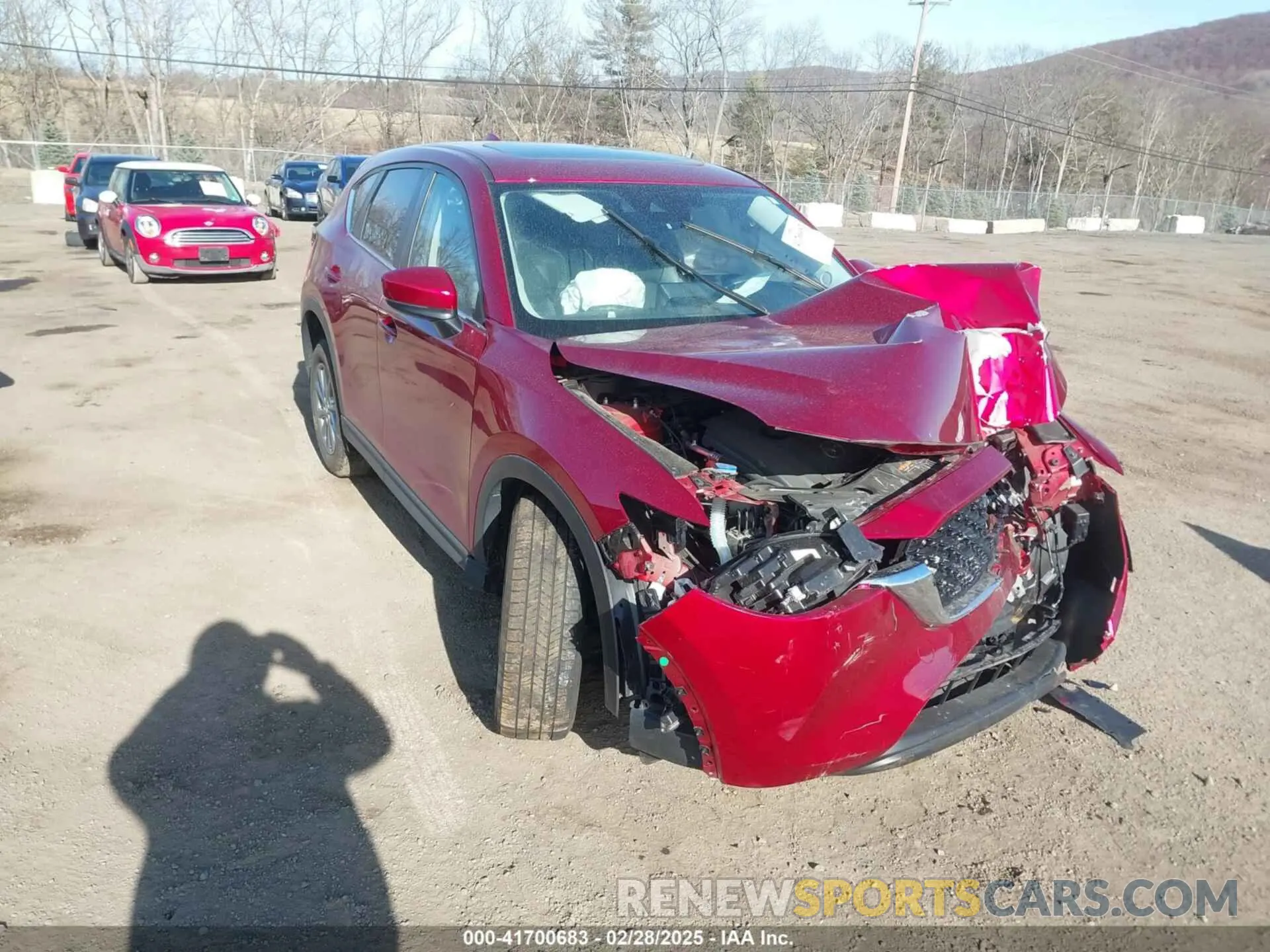1 Photograph of a damaged car JM3KFBCM6P0101613 MAZDA CX-5 2023