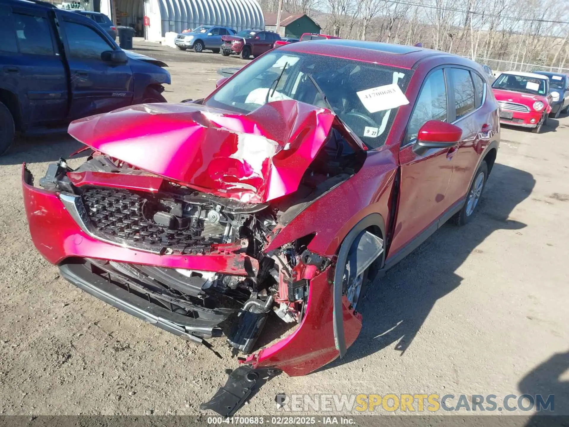 2 Photograph of a damaged car JM3KFBCM6P0101613 MAZDA CX-5 2023