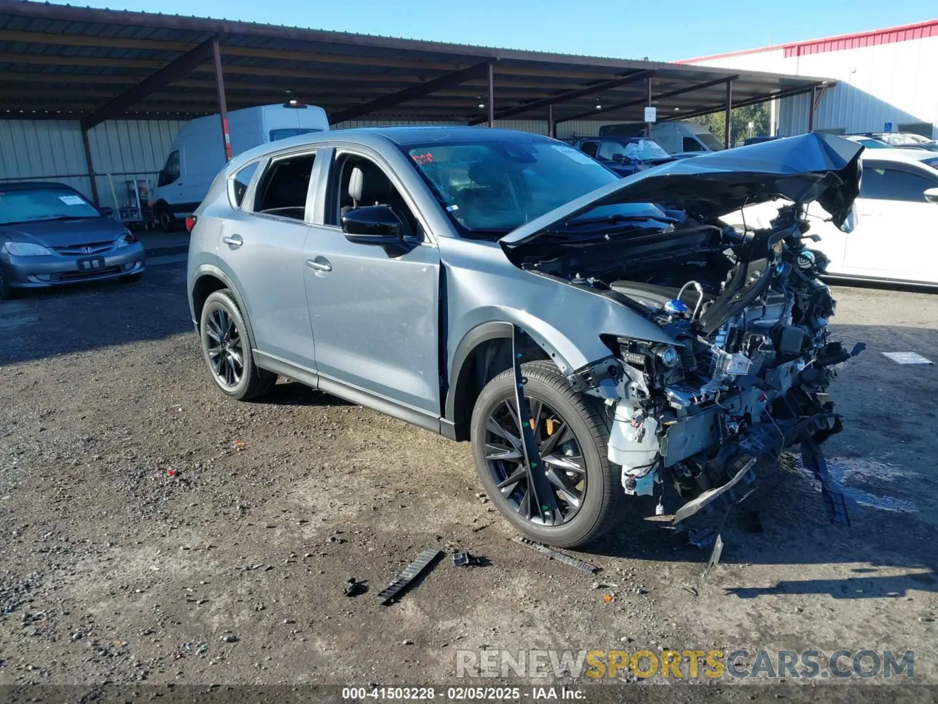 1 Фотография поврежденного автомобиля JM3KFBCM6P0240348 MAZDA CX-5 2023