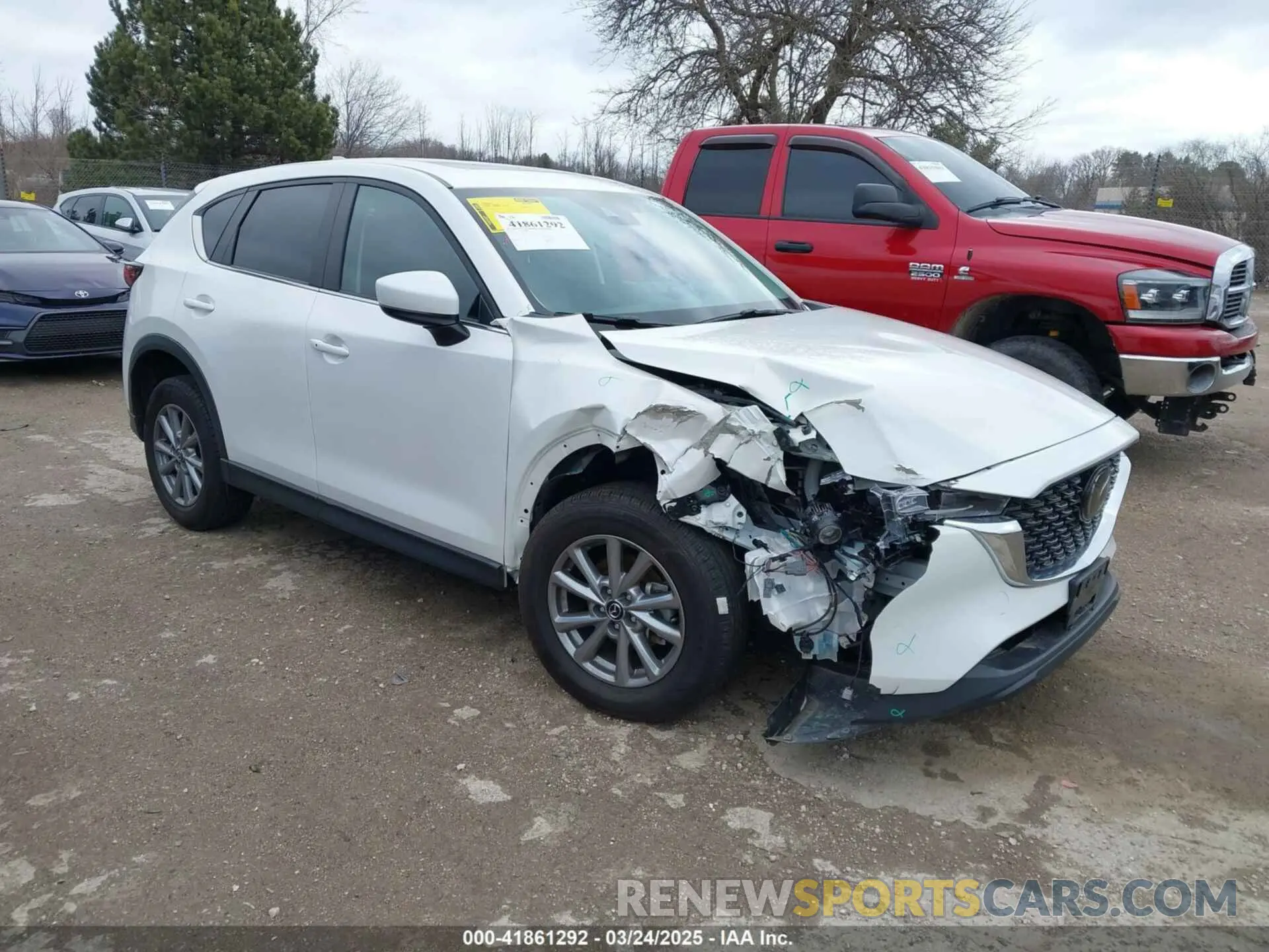 1 Фотография поврежденного автомобиля JM3KFBCM8P0187510 MAZDA CX-5 2023