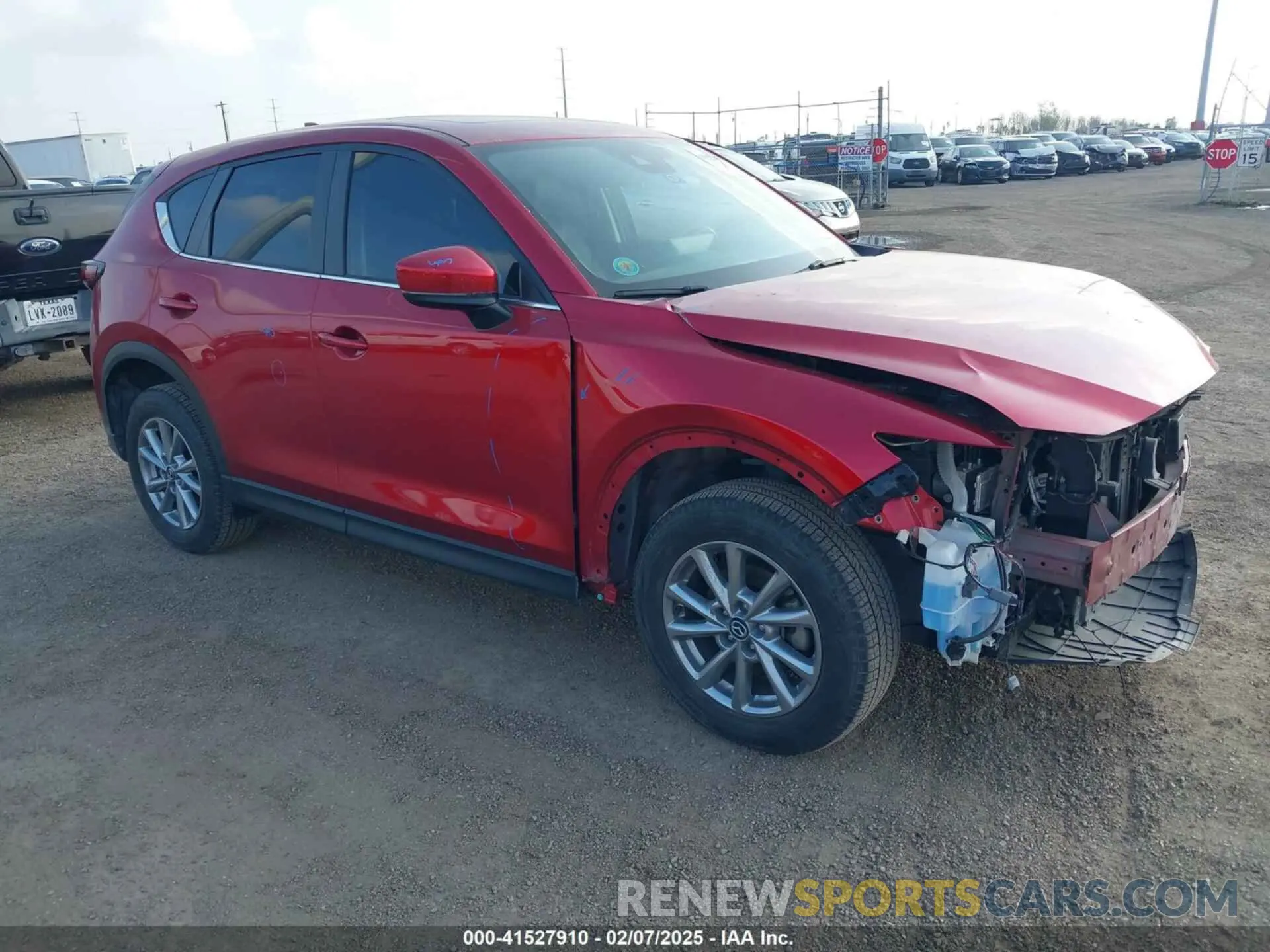 1 Фотография поврежденного автомобиля JM3KFBCMXP0192739 MAZDA CX-5 2023