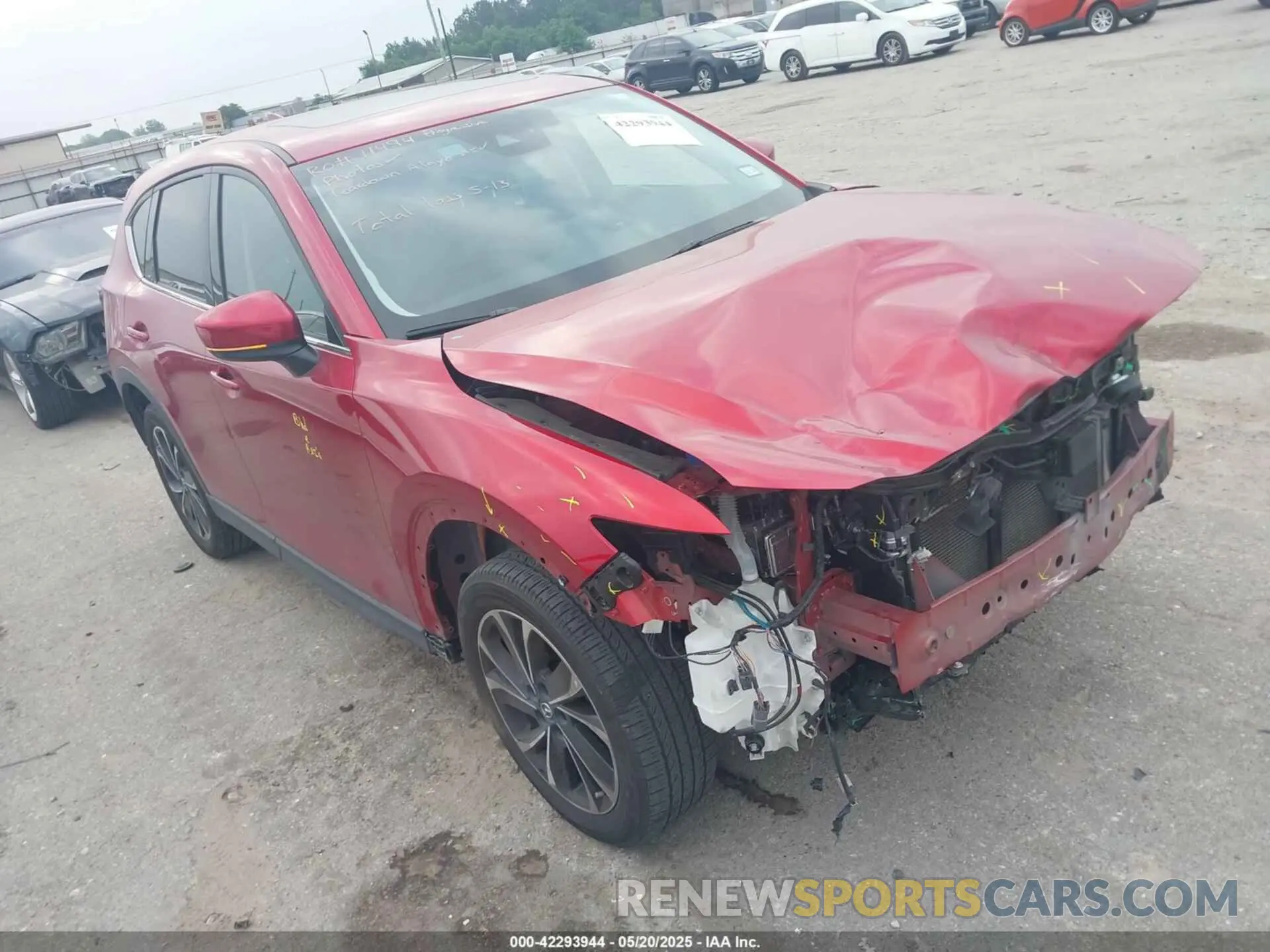 1 Photograph of a damaged car JM3KFBDM2P0180342 MAZDA CX-5 2023