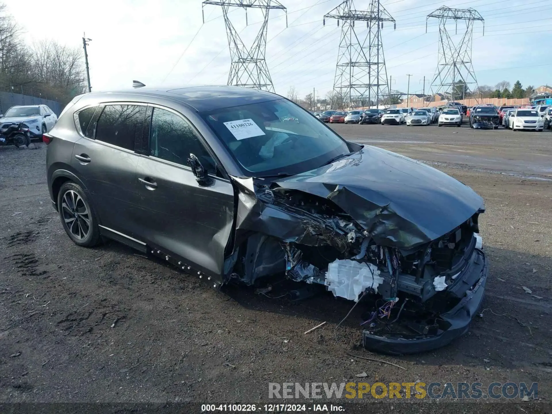 1 Photograph of a damaged car JM3KFBDM2P0246520 MAZDA CX-5 2023