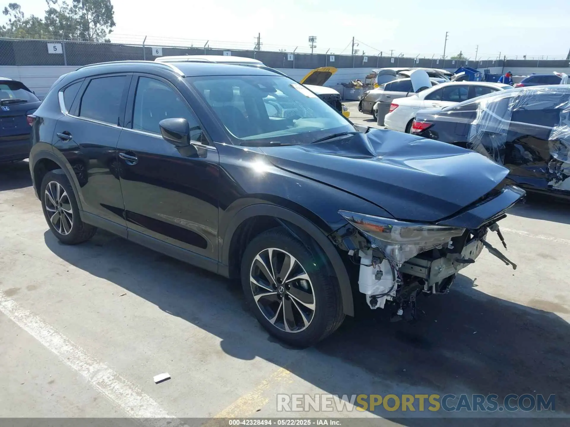 1 Photograph of a damaged car JM3KFBDM3P0218645 MAZDA CX-5 2023