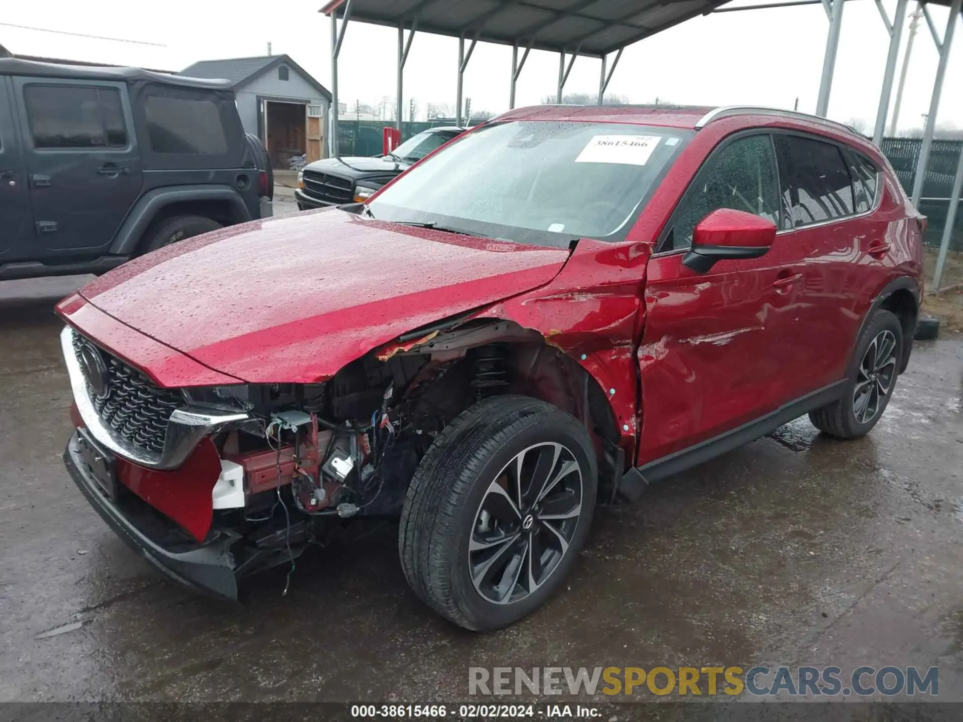 2 Фотография поврежденного автомобиля JM3KFBDM4P0147200 MAZDA CX-5 2023