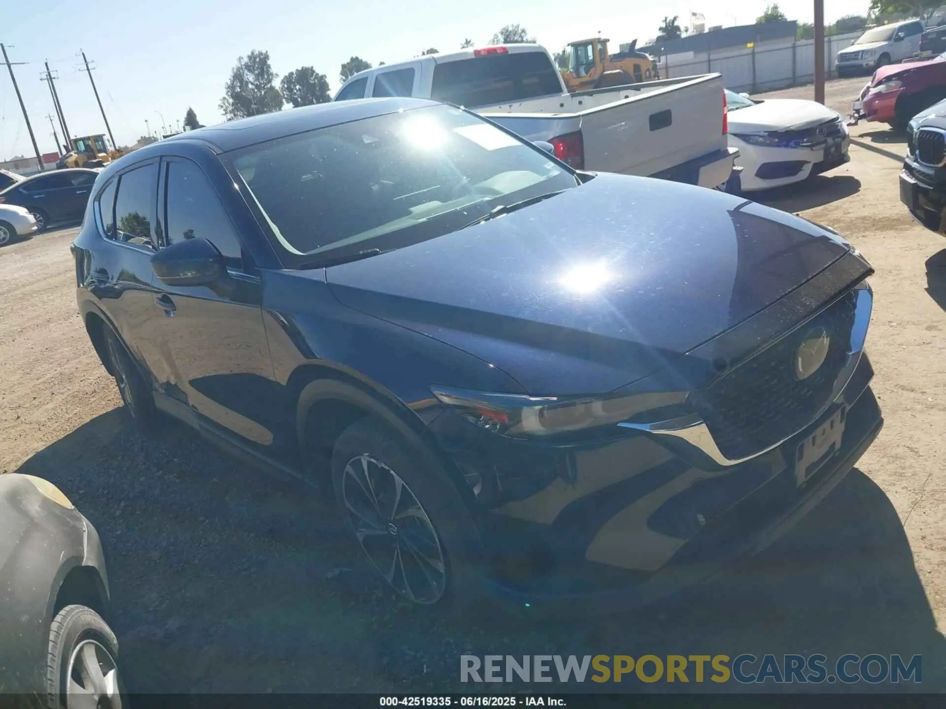 1 Photograph of a damaged car JM3KFBDM8P0202084 MAZDA CX-5 2023