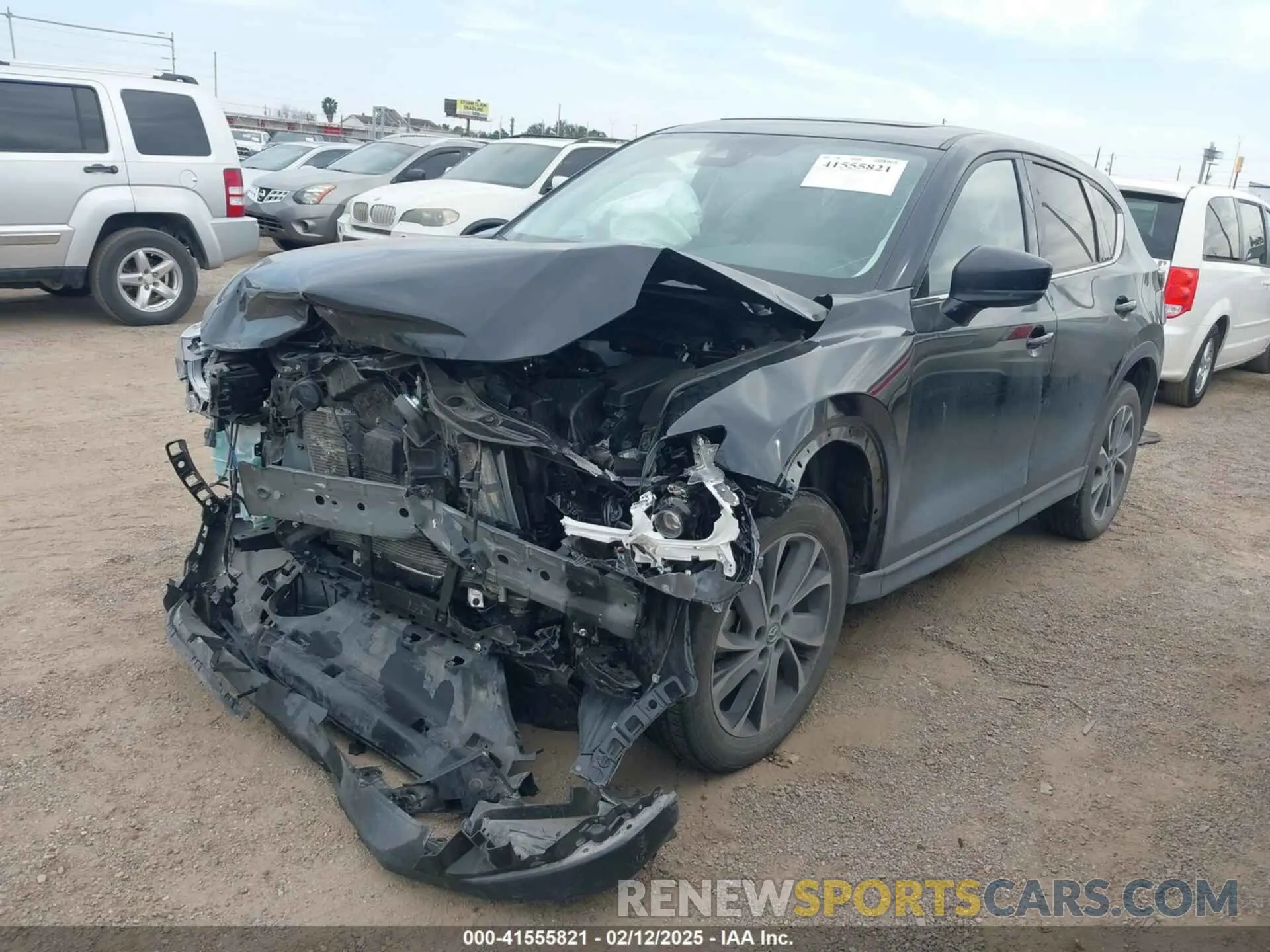2 Фотография поврежденного автомобиля JM3KFBDMXP0163644 MAZDA CX-5 2023