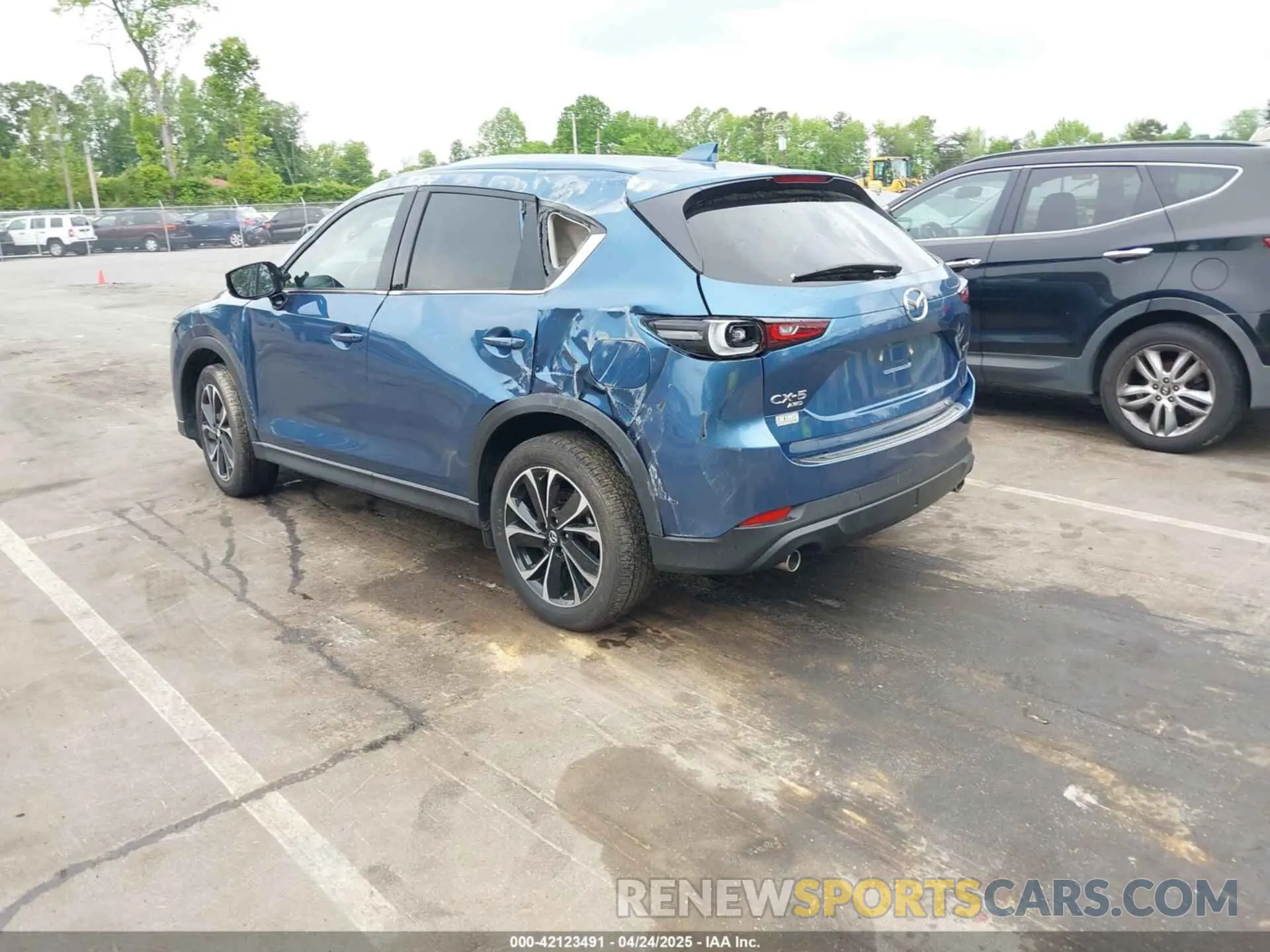 3 Фотография поврежденного автомобиля JM3KFBEM4P0165257 MAZDA CX-5 2023