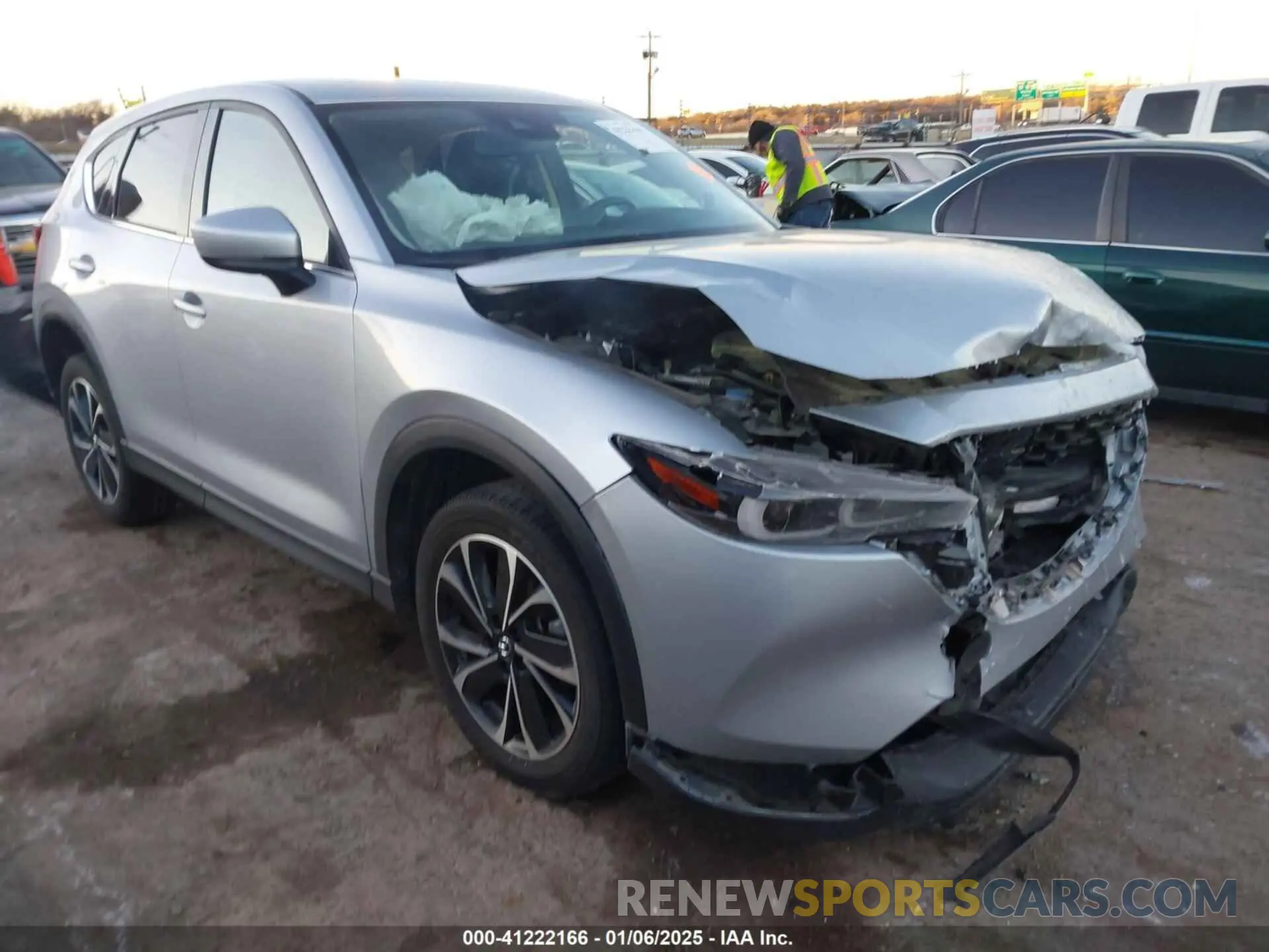 1 Photograph of a damaged car JM3KFBEM5P0116696 MAZDA CX-5 2023