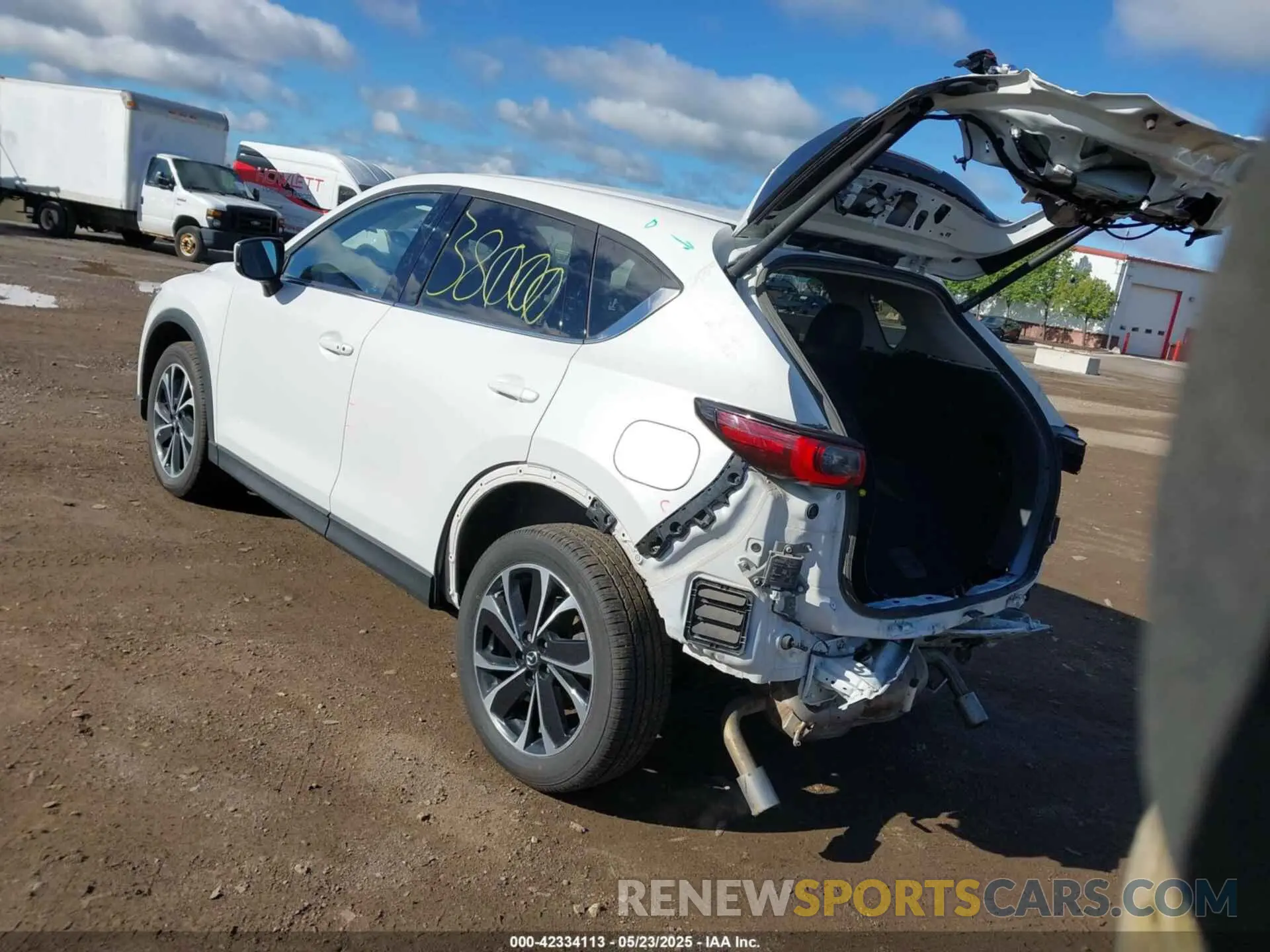 3 Фотография поврежденного автомобиля JM3KFBEM7P0119504 MAZDA CX-5 2023