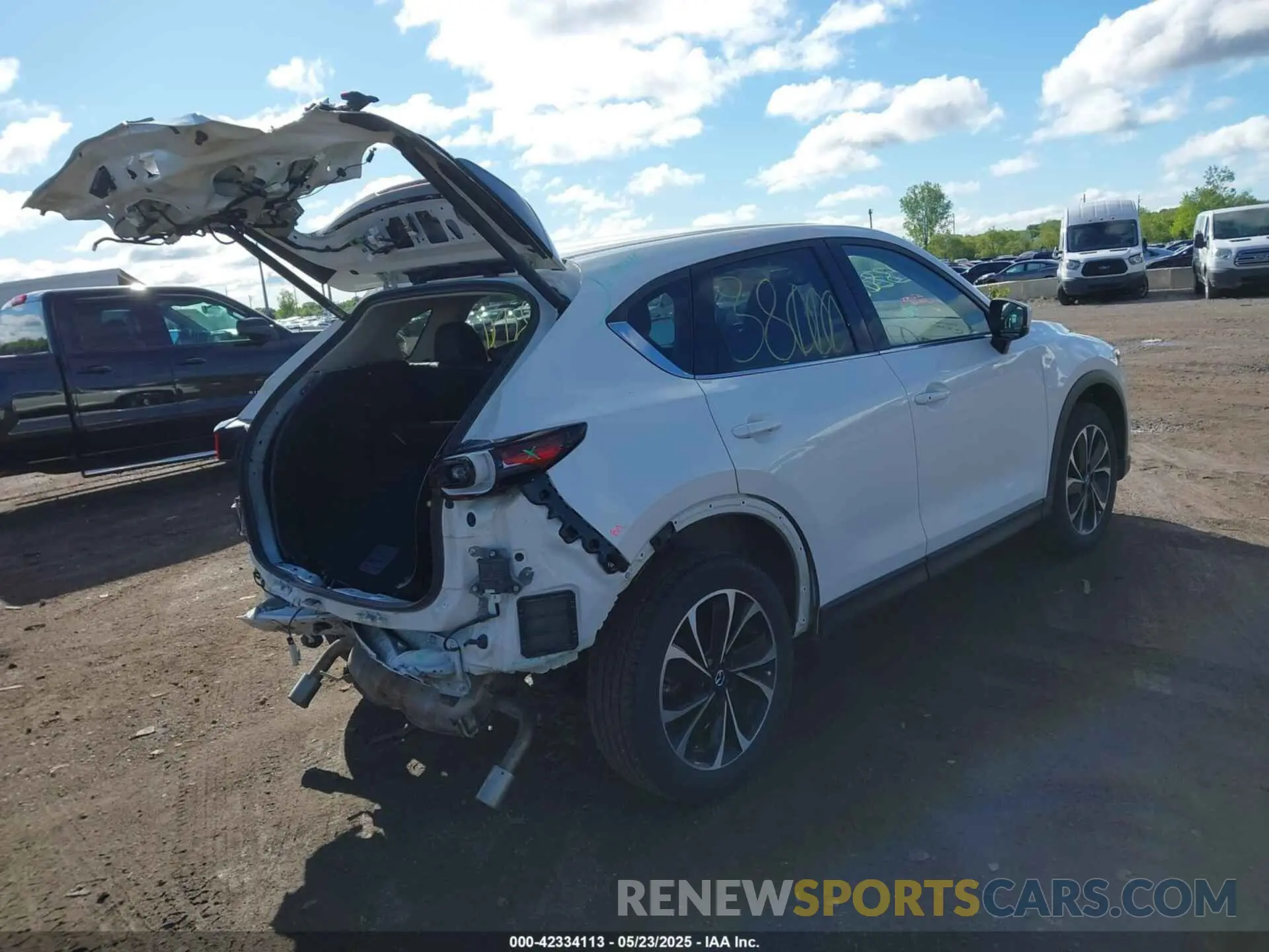 4 Фотография поврежденного автомобиля JM3KFBEM7P0119504 MAZDA CX-5 2023