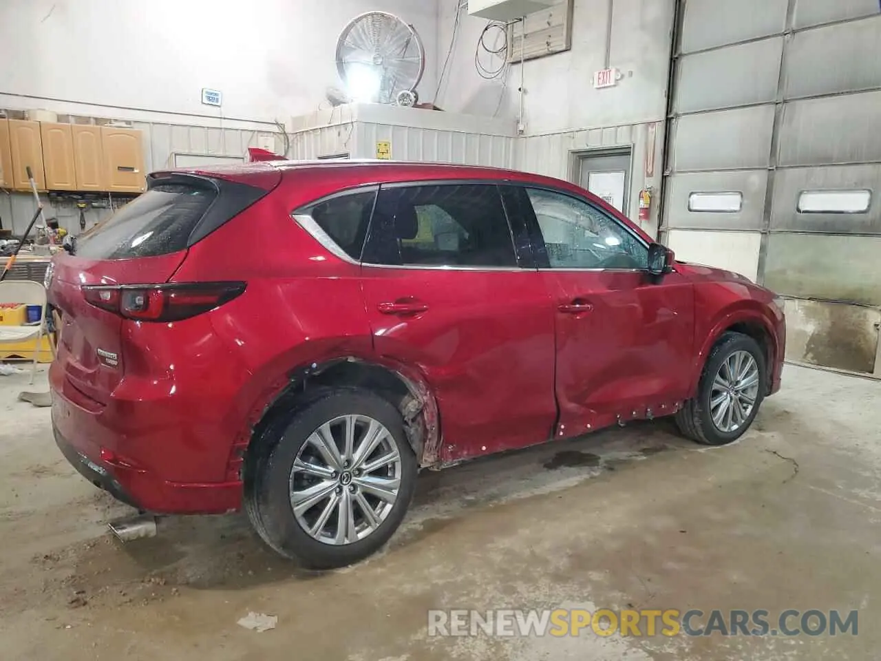 3 Фотография поврежденного автомобиля JM3KFBXY2P0285610 MAZDA CX-5 2023