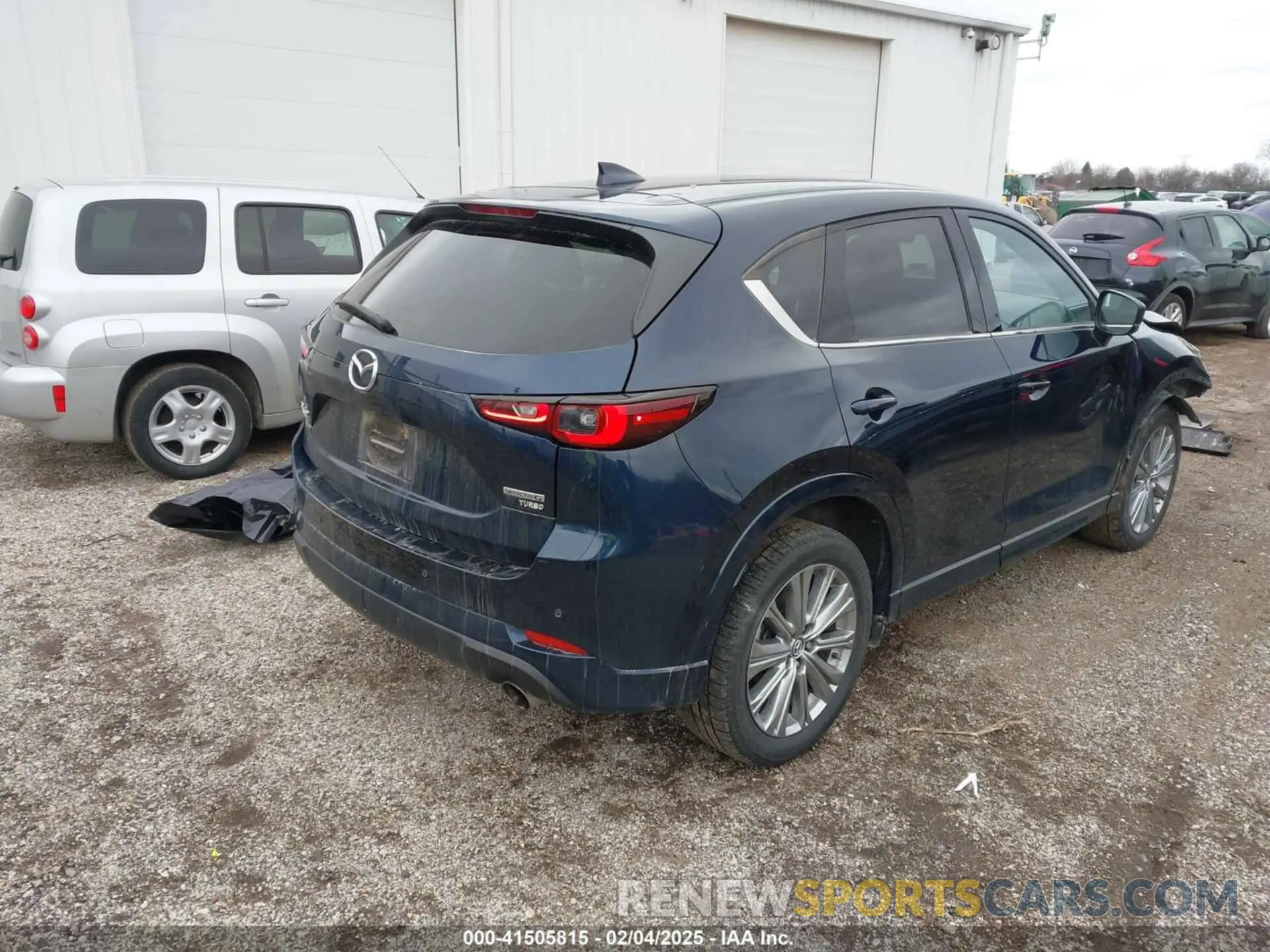 4 Photograph of a damaged car JM3KFBXY5P0251046 MAZDA CX-5 2023