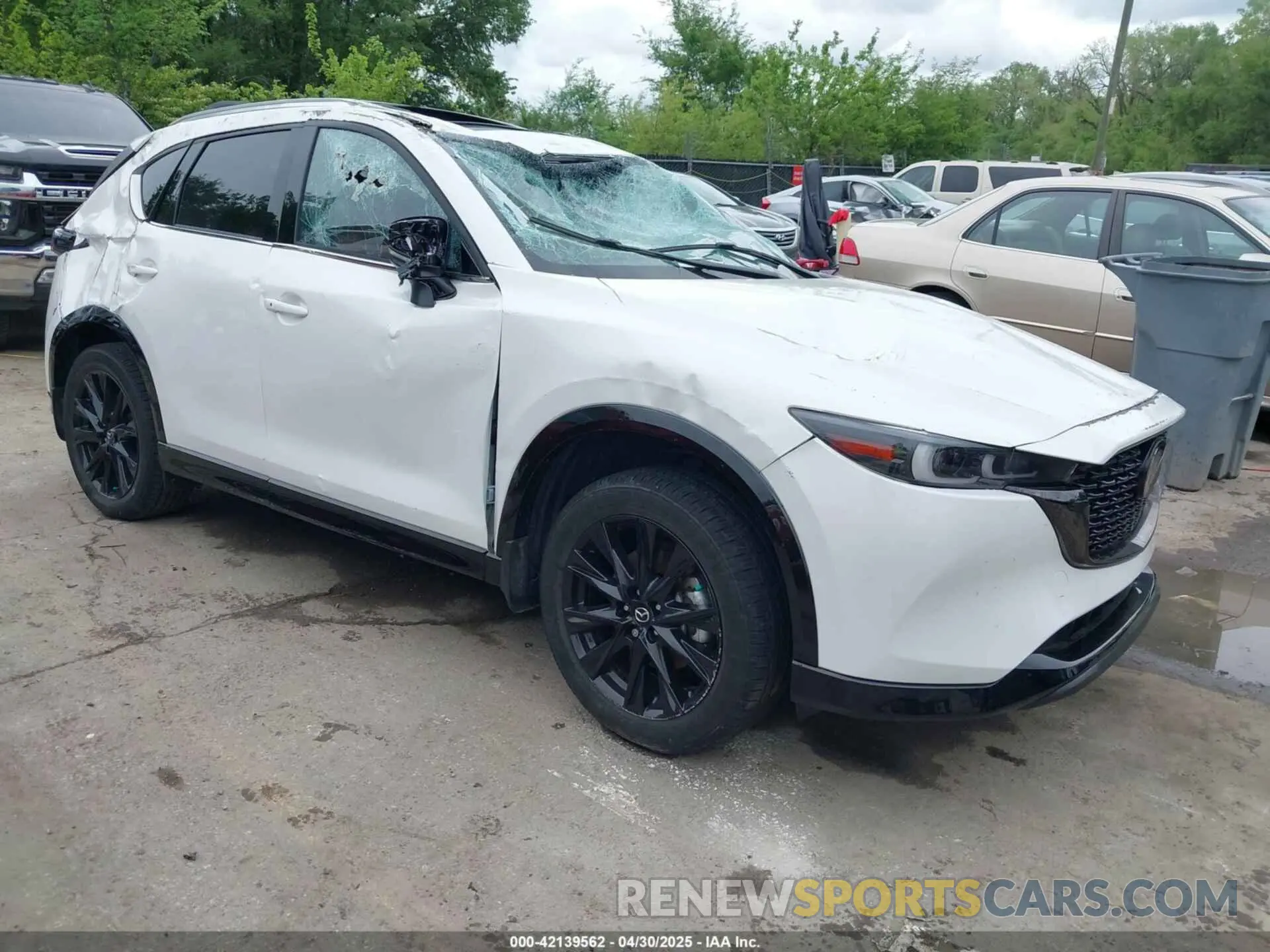 1 Photograph of a damaged car JM3KFBAY1R0393910 MAZDA CX-5 2024