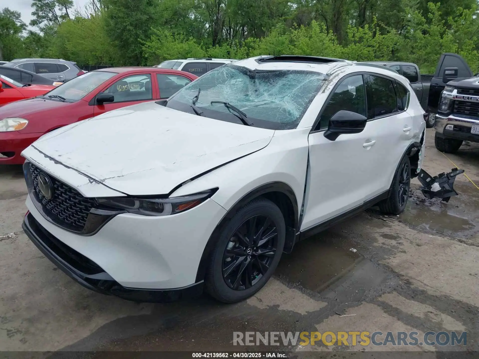 2 Photograph of a damaged car JM3KFBAY1R0393910 MAZDA CX-5 2024