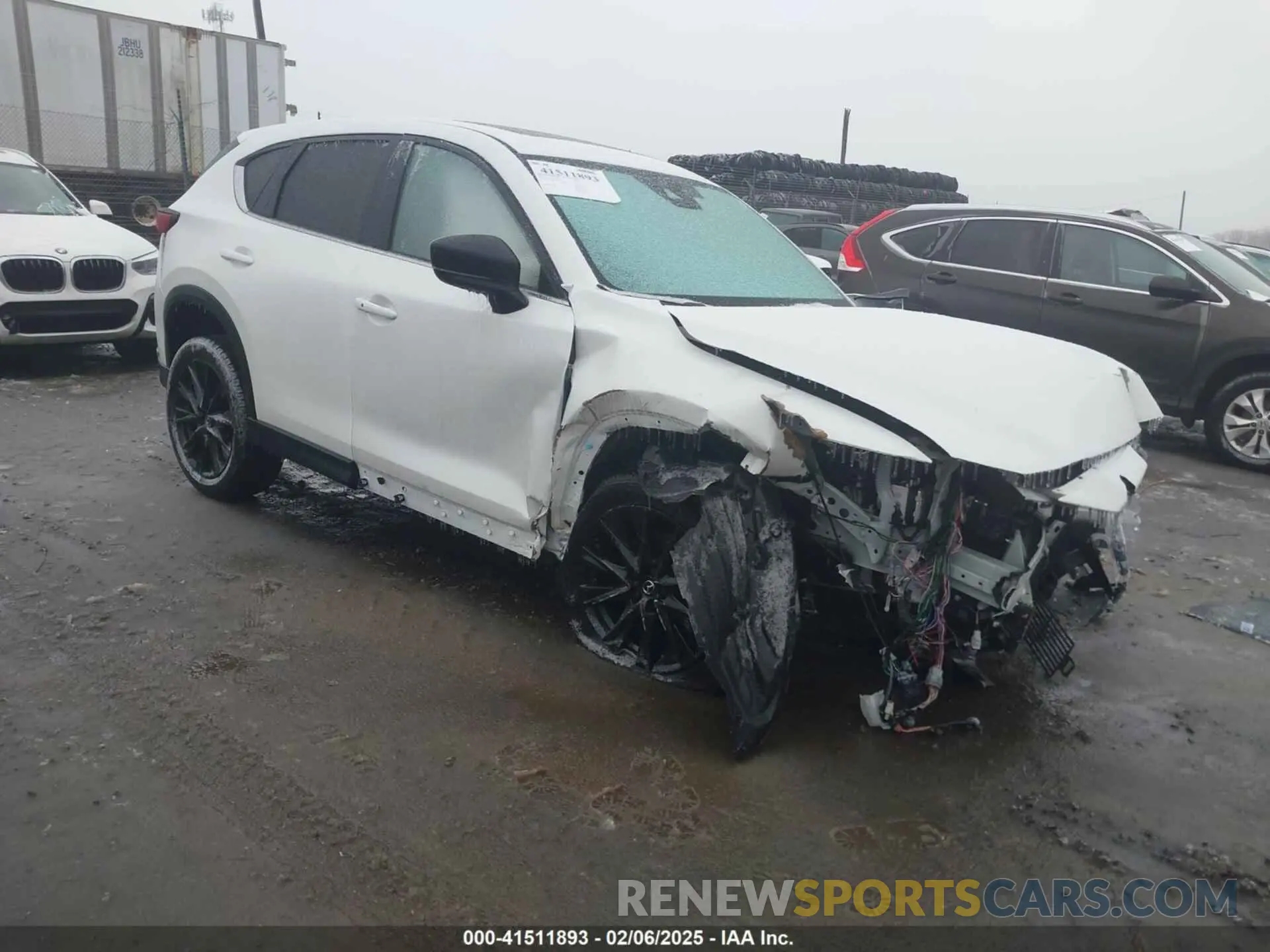 1 Фотография поврежденного автомобиля JM3KFBAY4R0521878 MAZDA CX-5 2024