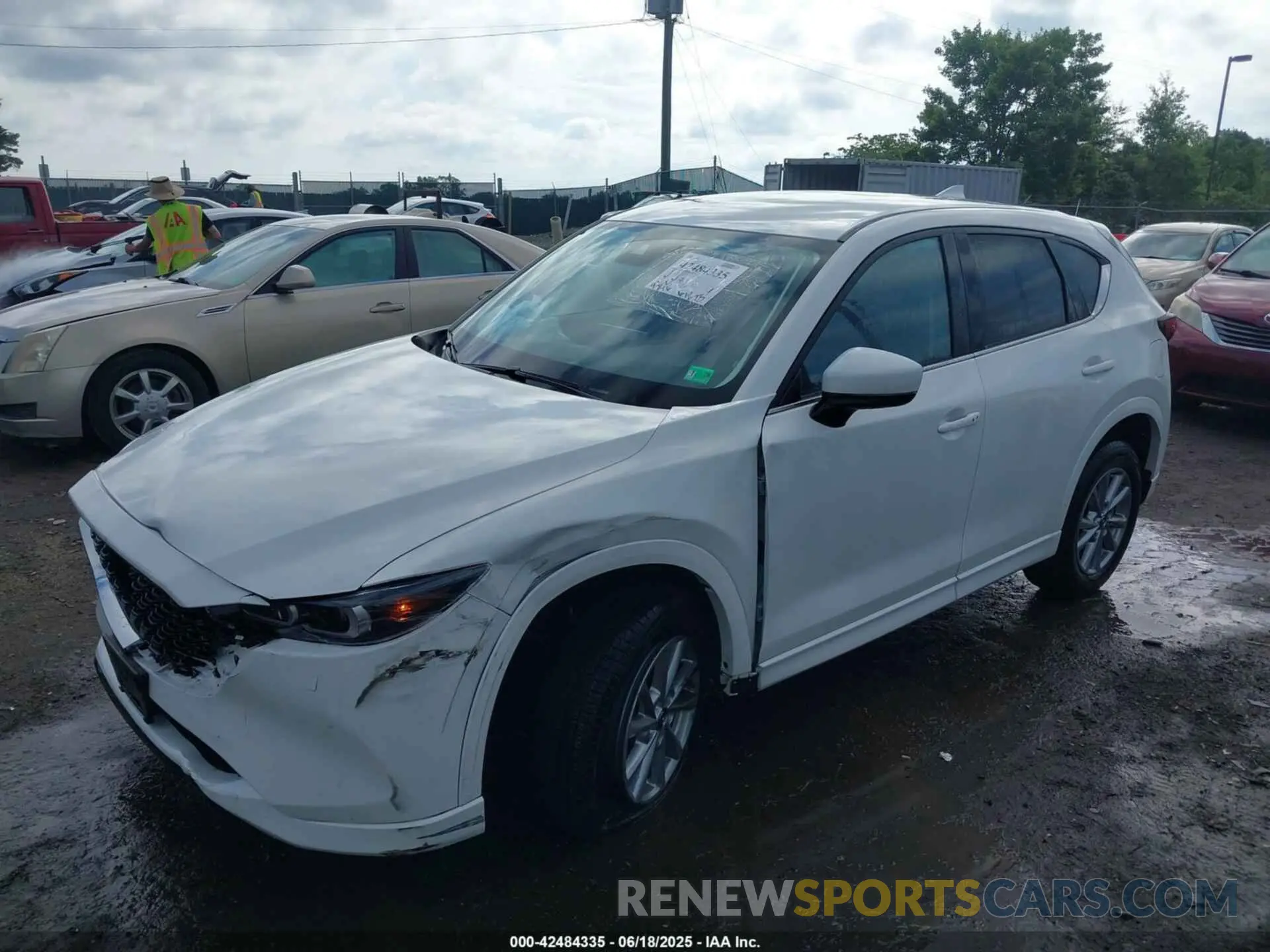 2 Photograph of a damaged car JM3KFBBL0R0409114 MAZDA CX-5 2024