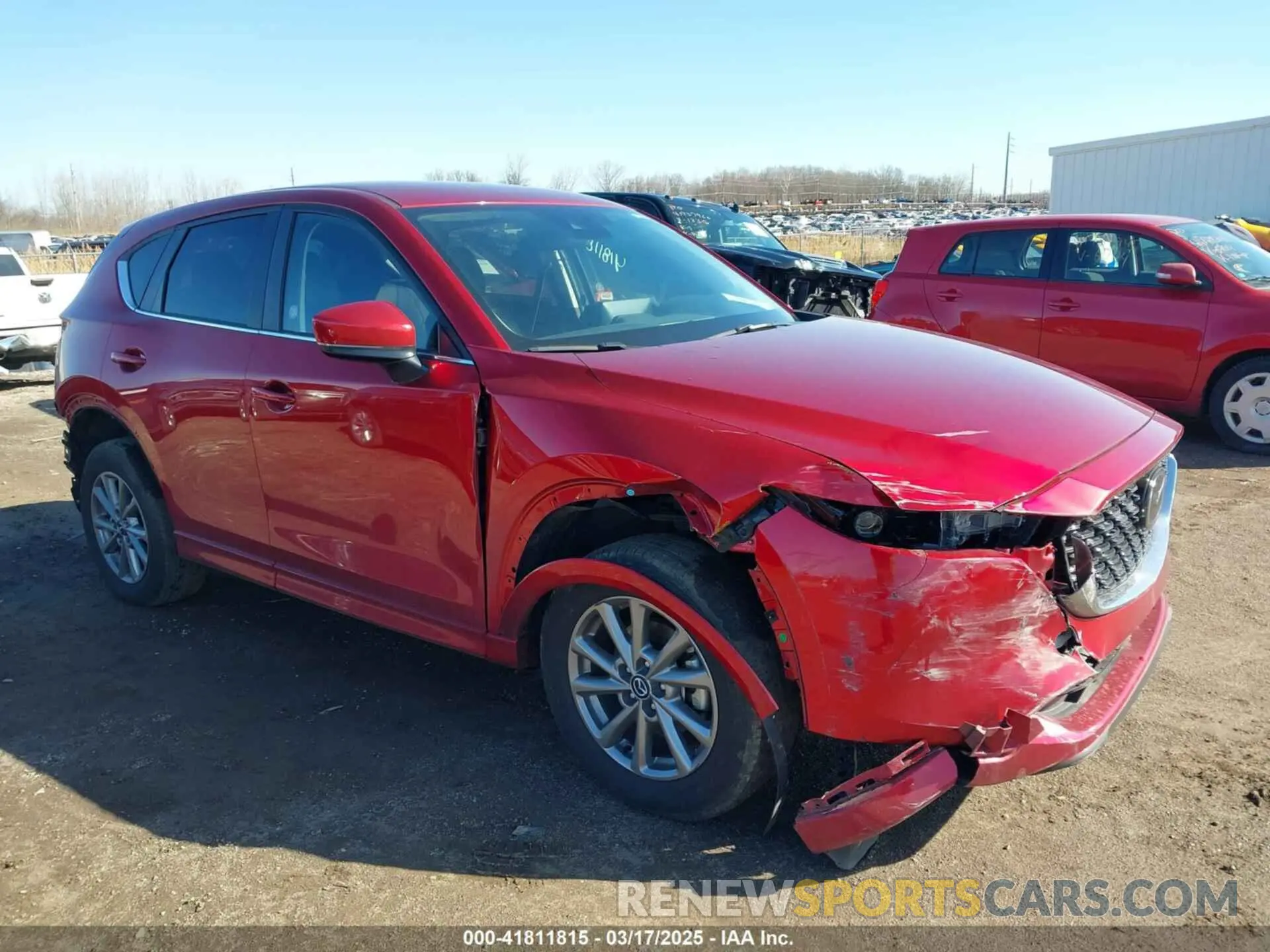 1 Photograph of a damaged car JM3KFBBL0R0435485 MAZDA CX-5 2024