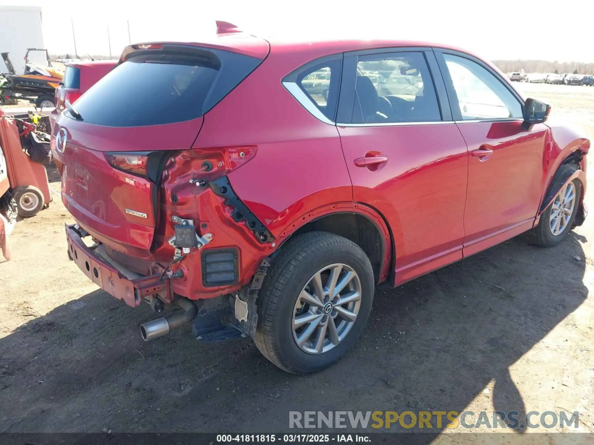 4 Photograph of a damaged car JM3KFBBL0R0435485 MAZDA CX-5 2024