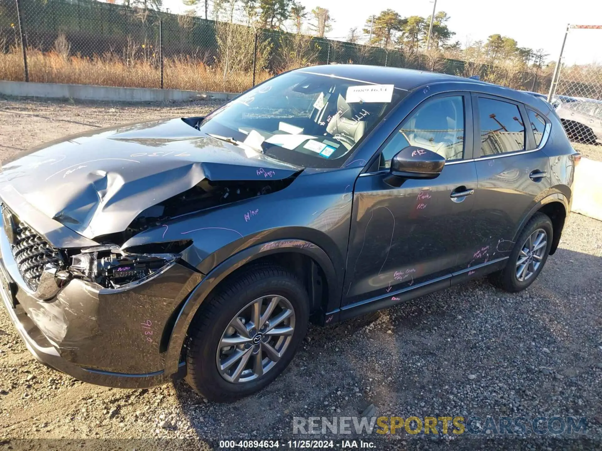 14 Фотография поврежденного автомобиля JM3KFBBL1R0477504 MAZDA CX-5 2024