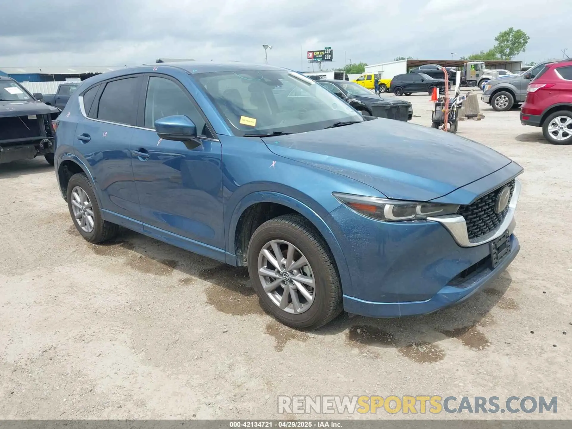 1 Фотография поврежденного автомобиля JM3KFBBL5R0465226 MAZDA CX-5 2024