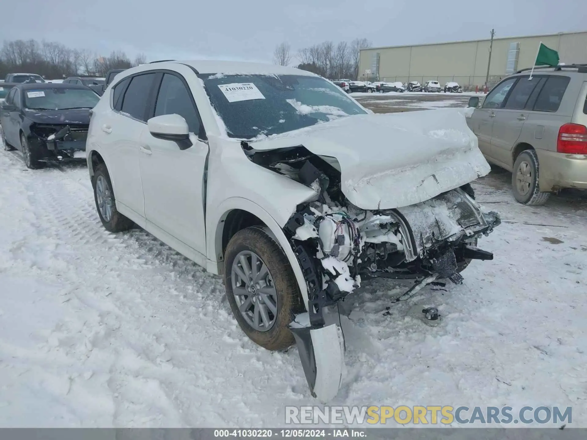1 Фотография поврежденного автомобиля JM3KFBBL5R0523724 MAZDA CX-5 2024
