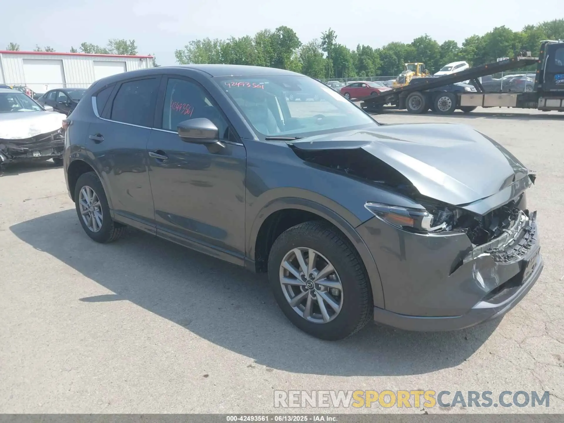 1 Photograph of a damaged car JM3KFBBL6R0404094 MAZDA CX-5 2024