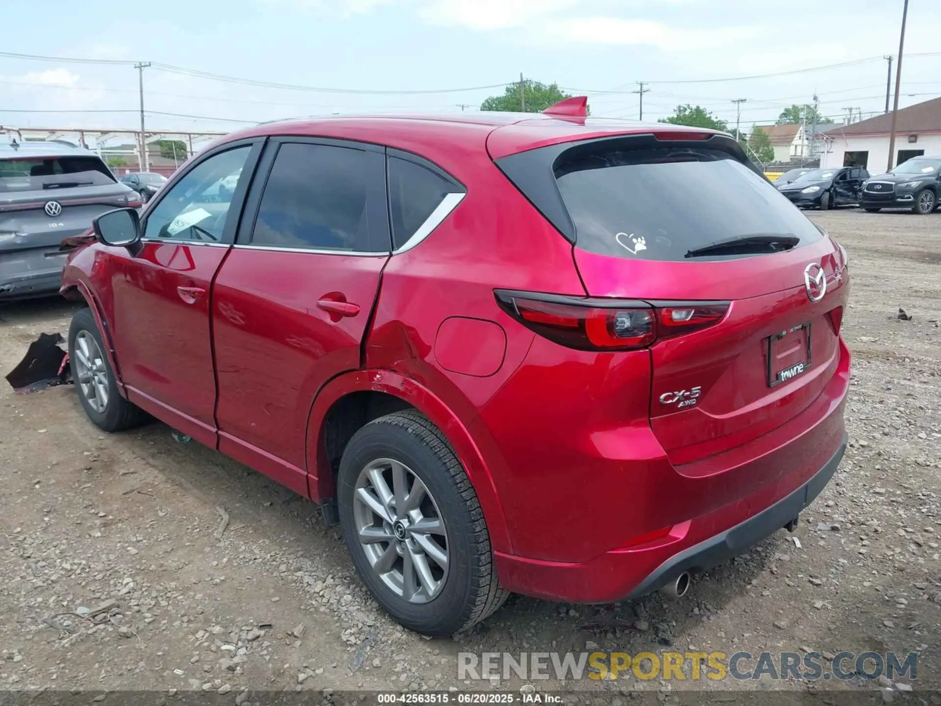 3 Photograph of a damaged car JM3KFBBL6R0410350 MAZDA CX-5 2024