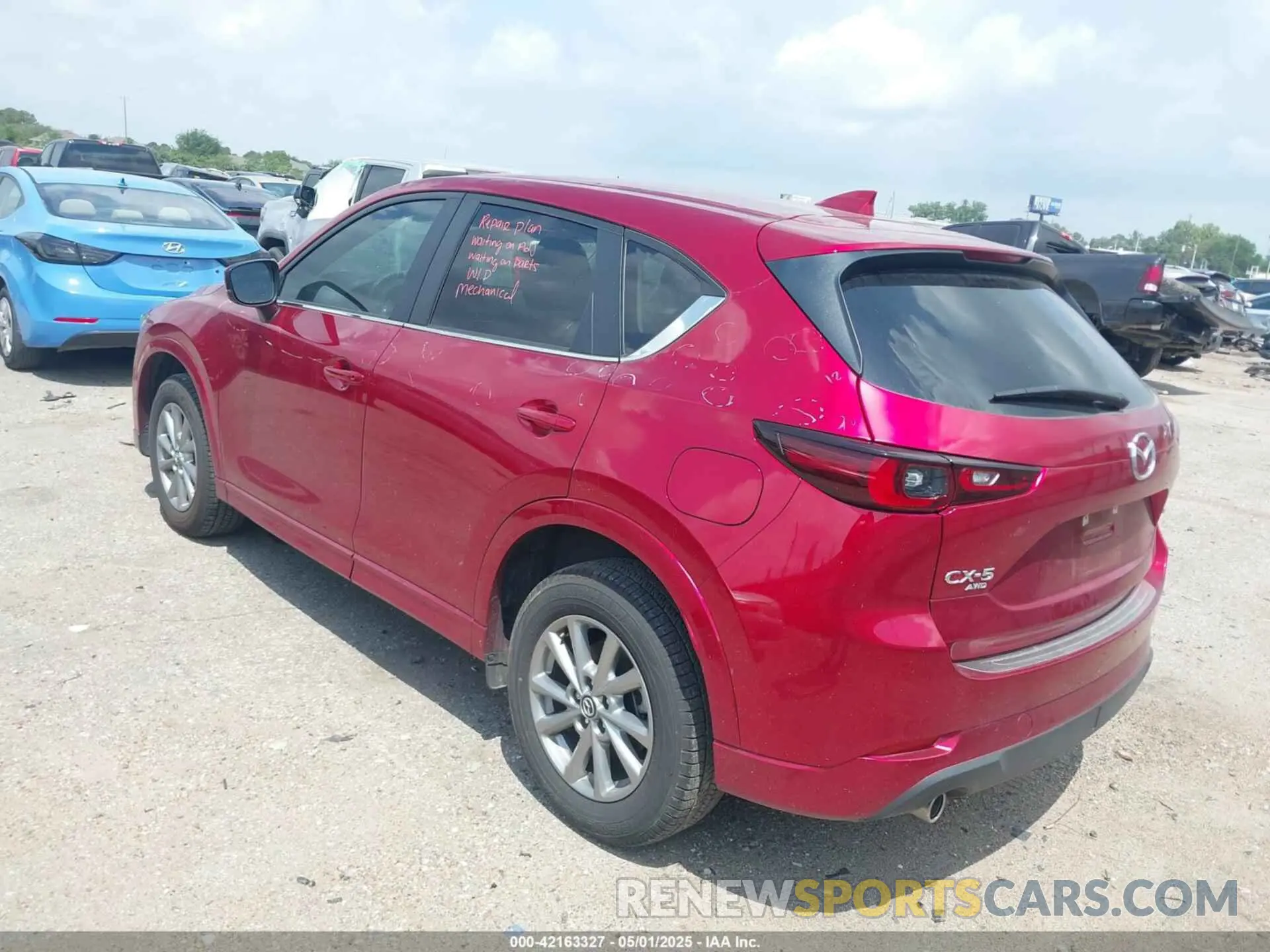 3 Photograph of a damaged car JM3KFBBL6R0509928 MAZDA CX-5 2024