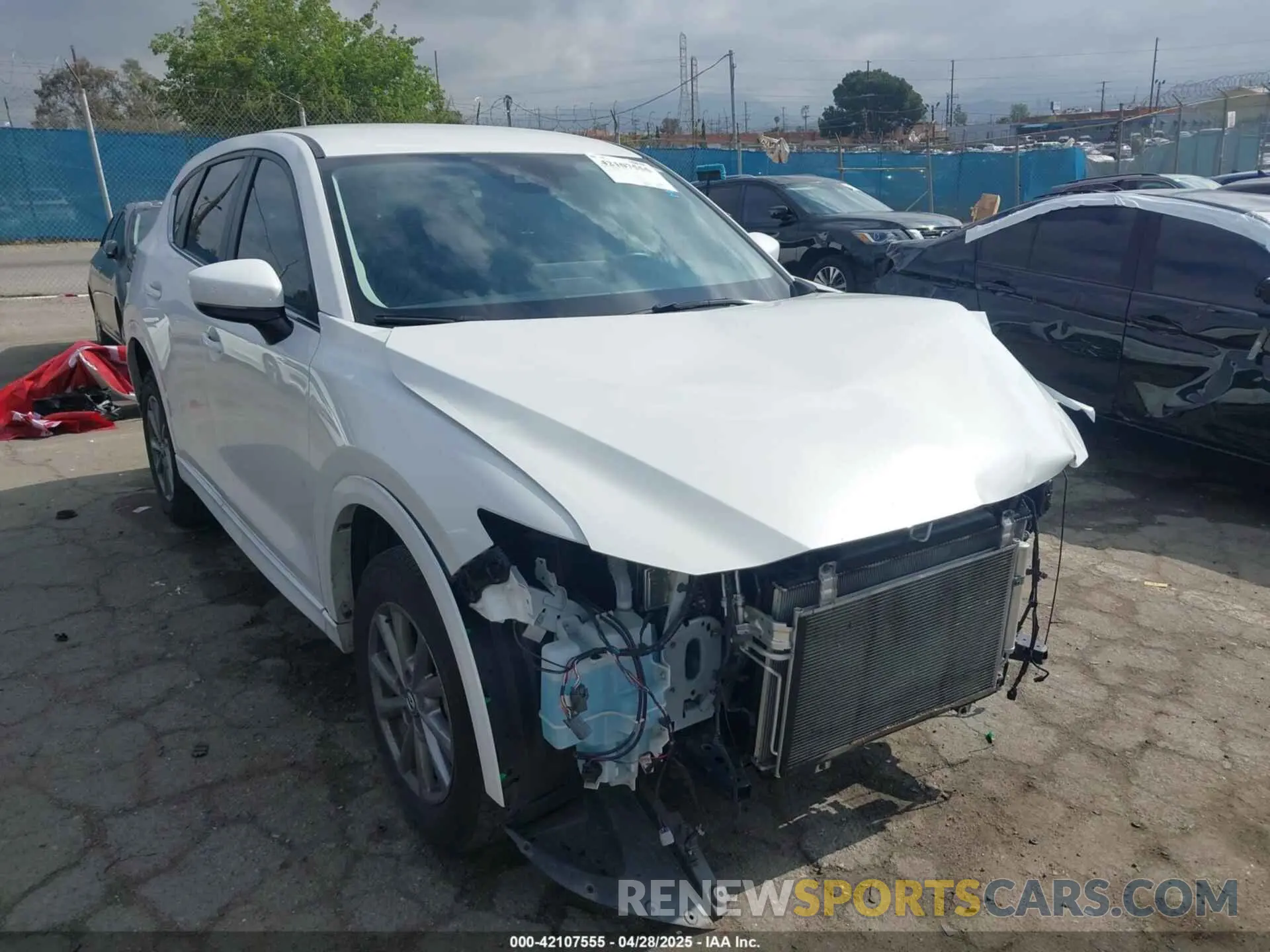 1 Фотография поврежденного автомобиля JM3KFBBL8R0433886 MAZDA CX-5 2024